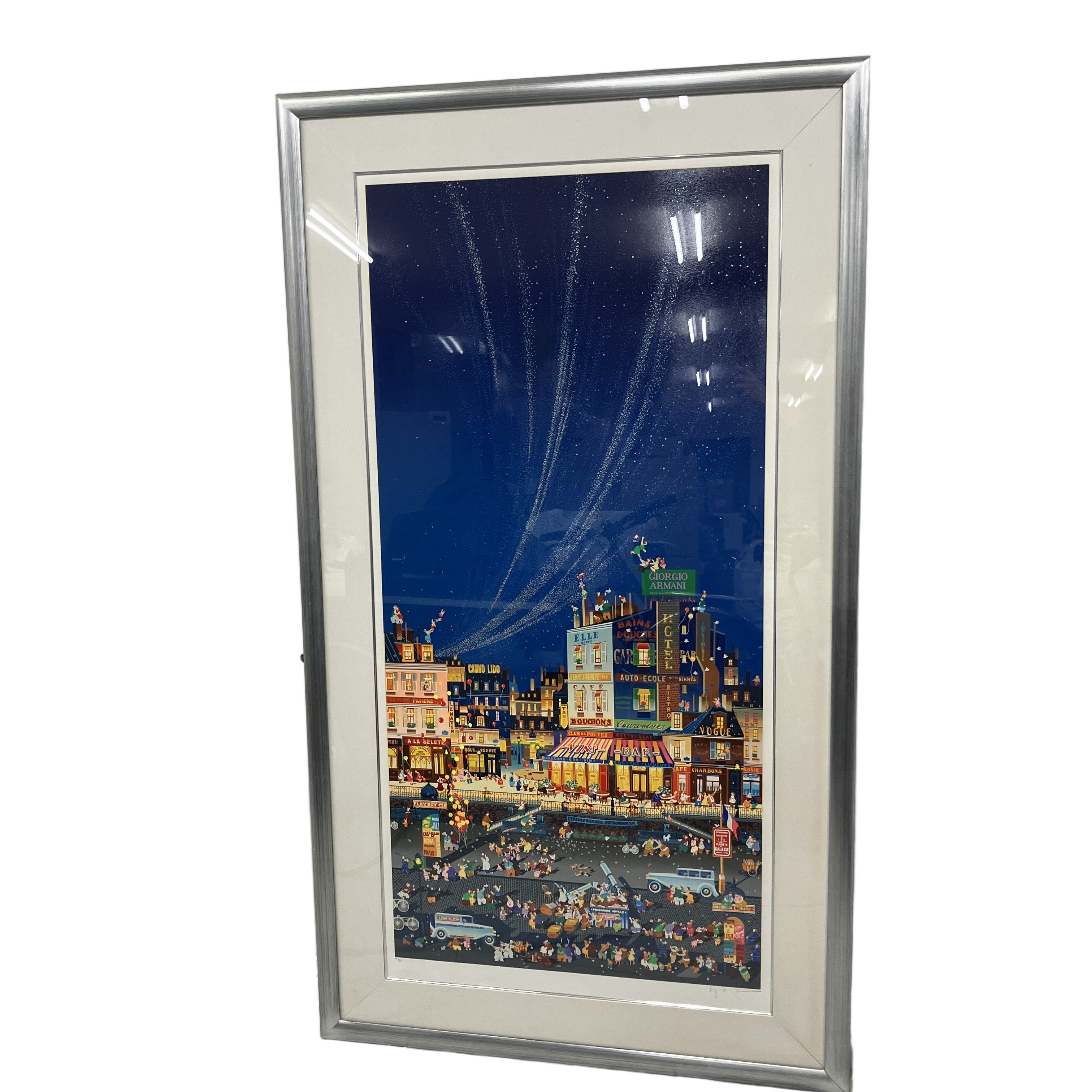 ヒロ ヤマガタ 山形博導 スターゲイザー シルクスクリーン M7/25 絵画 中古