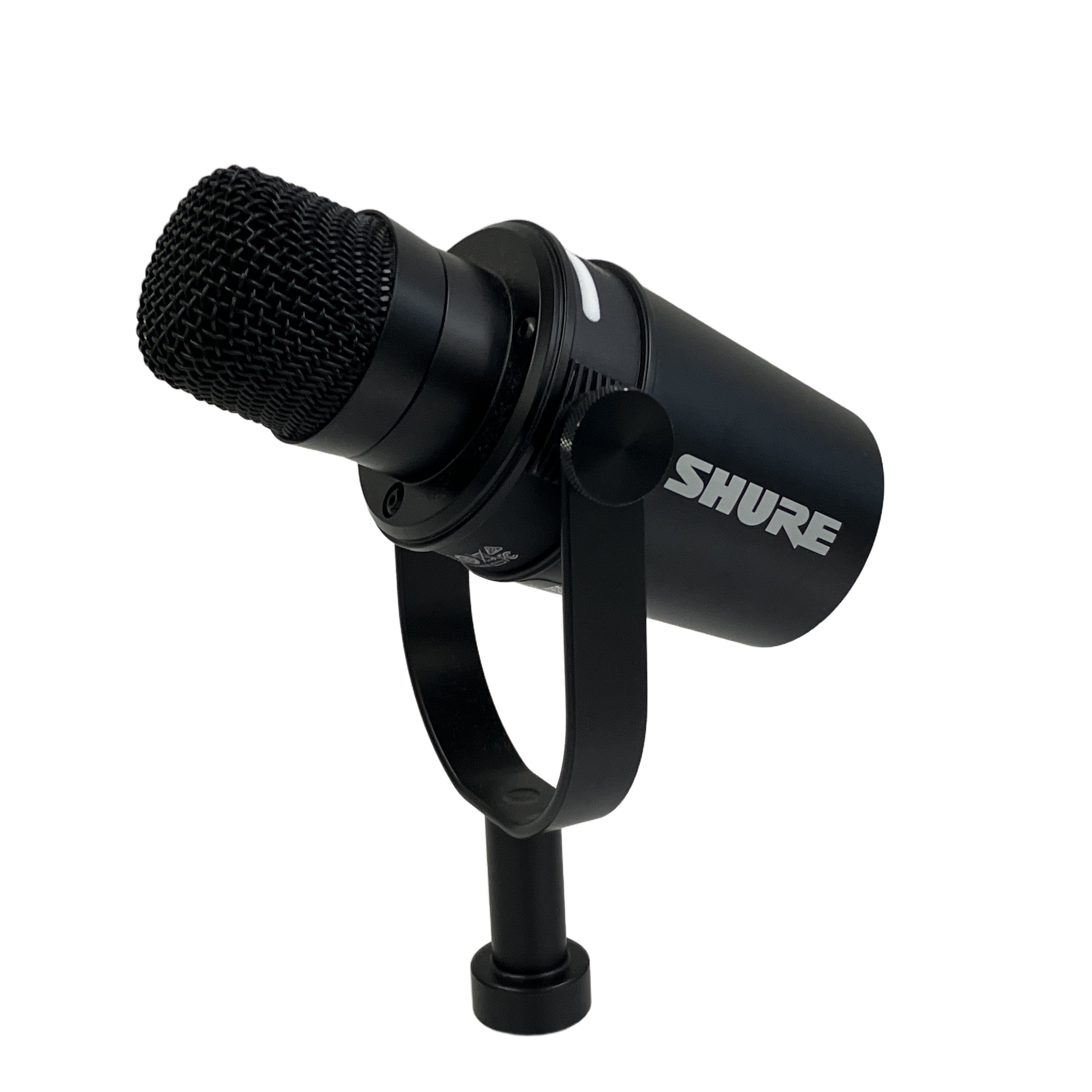SHURE MV7+ ポッドキャストマイク ダイナミックマイク XLR USB 音響機材 中古