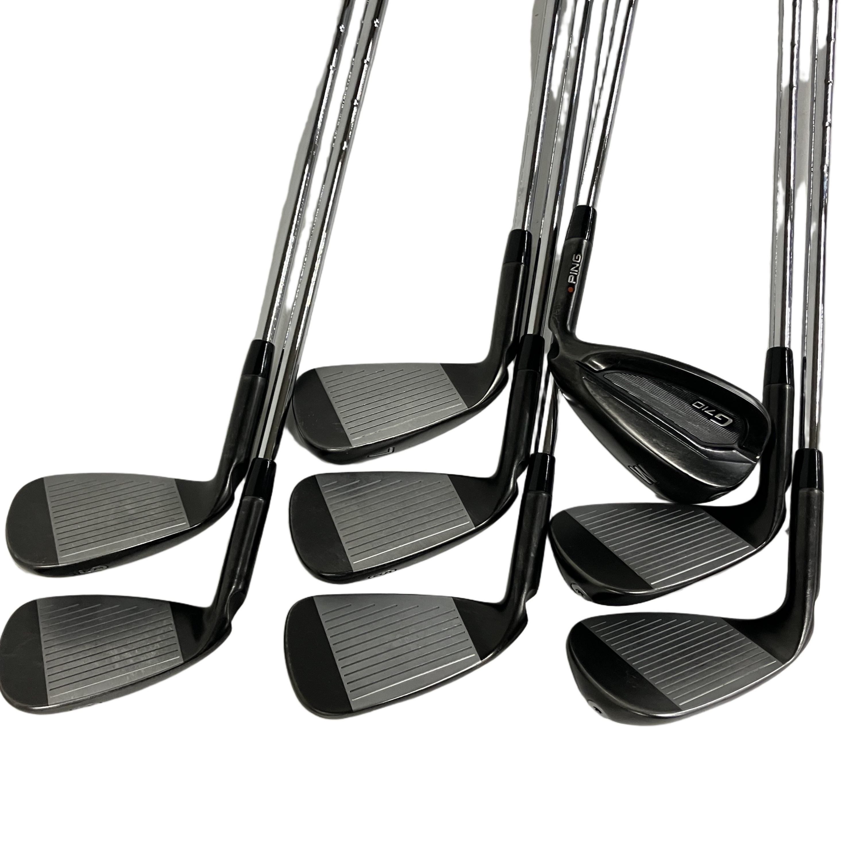 PING G710 5/6/7/8/9/S/W/U 8本セット N.S.PRO950GH neo アイアン ゴルフクラブ スポーツ用品 中古