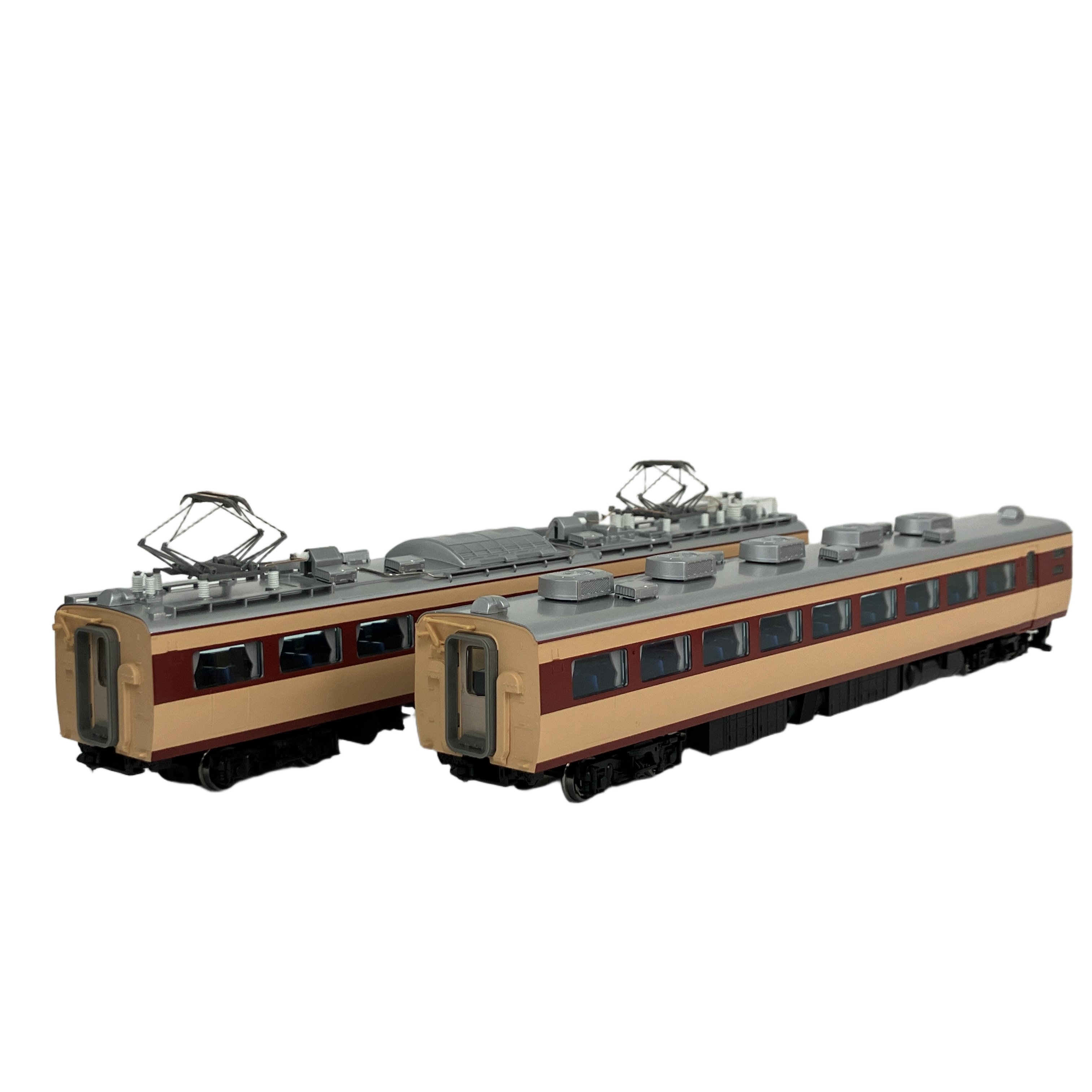 TOMIX HO-096 国鉄485 系特急電車 AU13搭載車 増結 2両 HOゲージ 鉄道模型 中古
