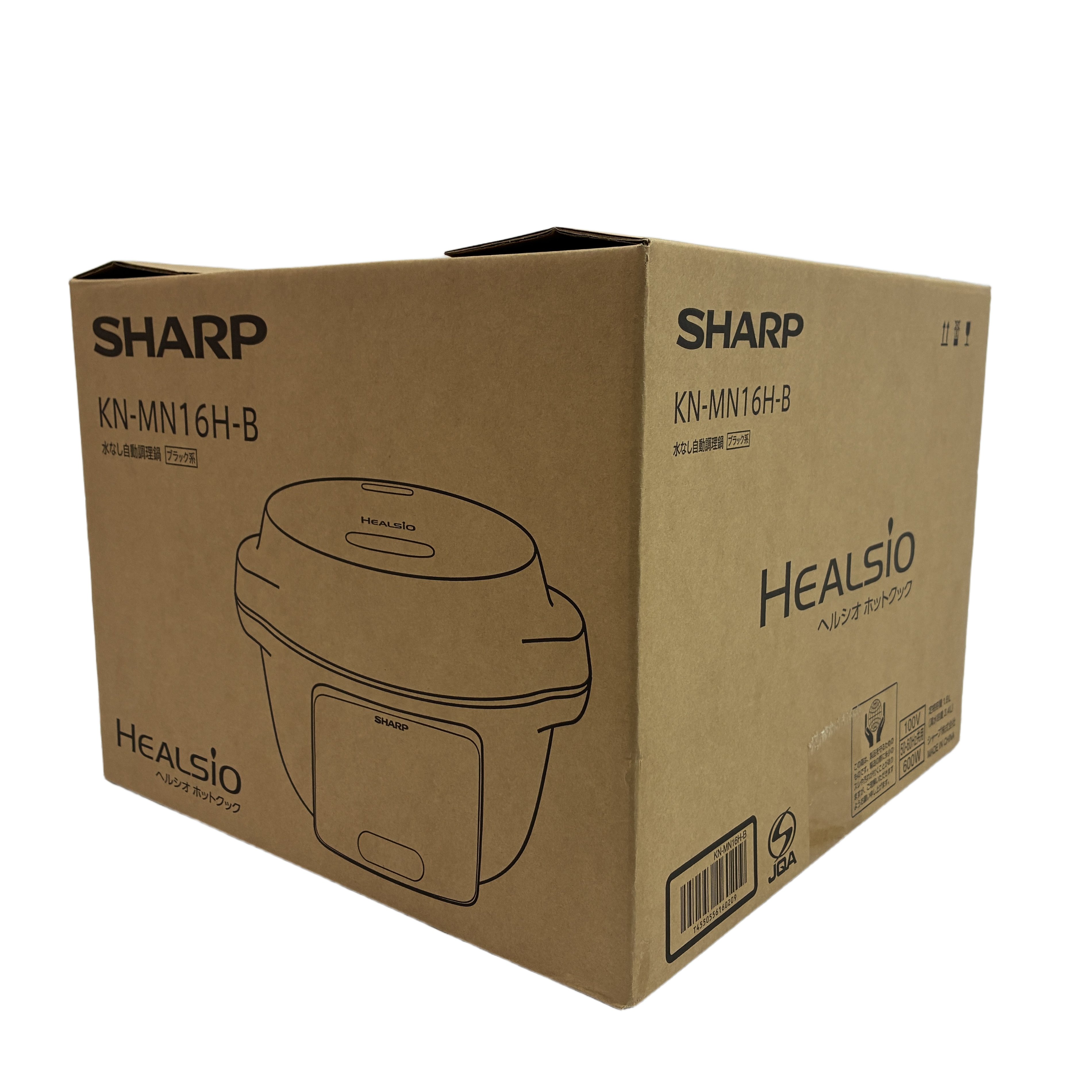 SHARP HEALSIO KN-MN16H-B 自動調理鍋 1.6L シャープ ヘルシオ 未使用