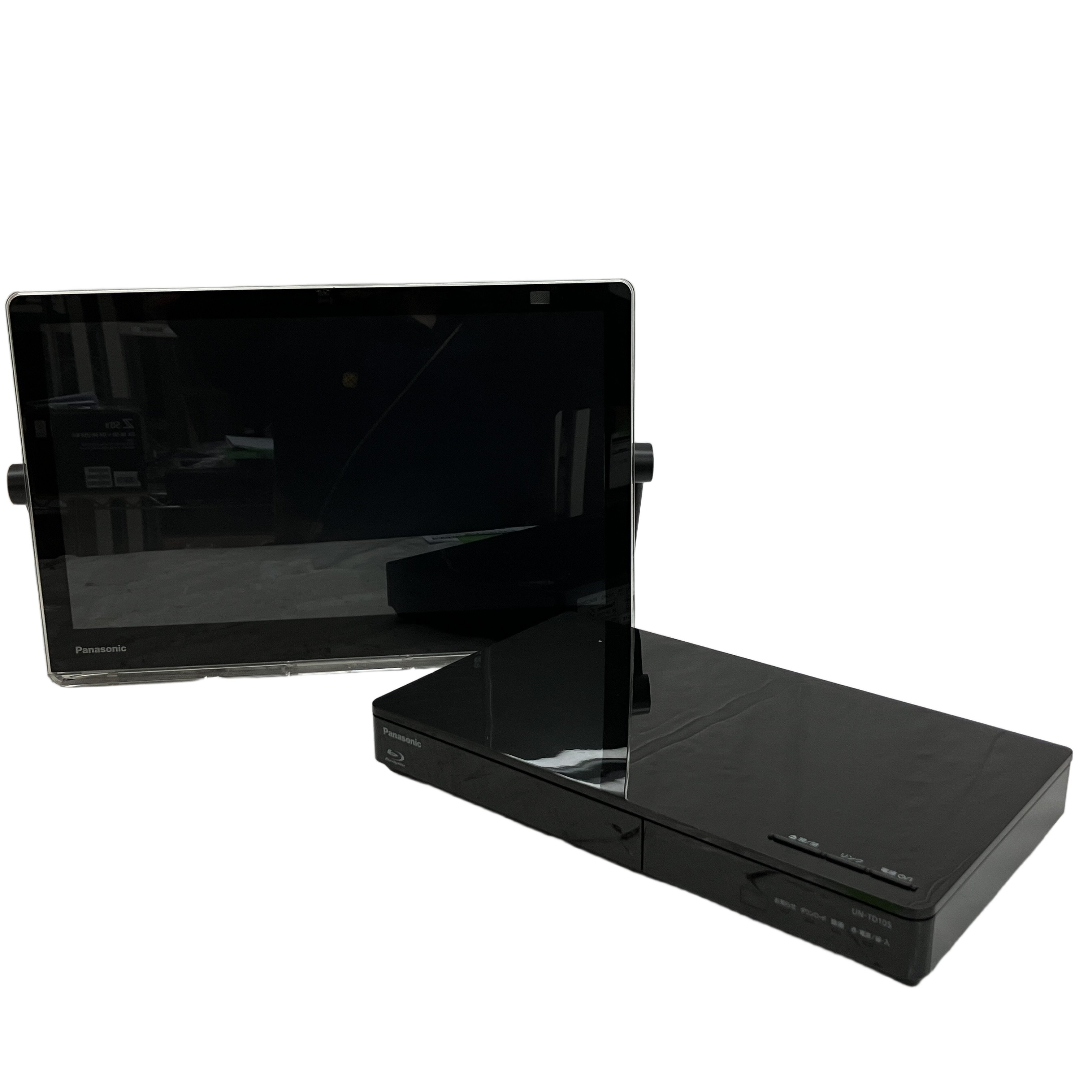 Panasonic VIERA UN-15TD10 ポータブルテレビ 15V型 DVD/BDレコーダーセット 2021年製造 パナソニック ビエラ 中古