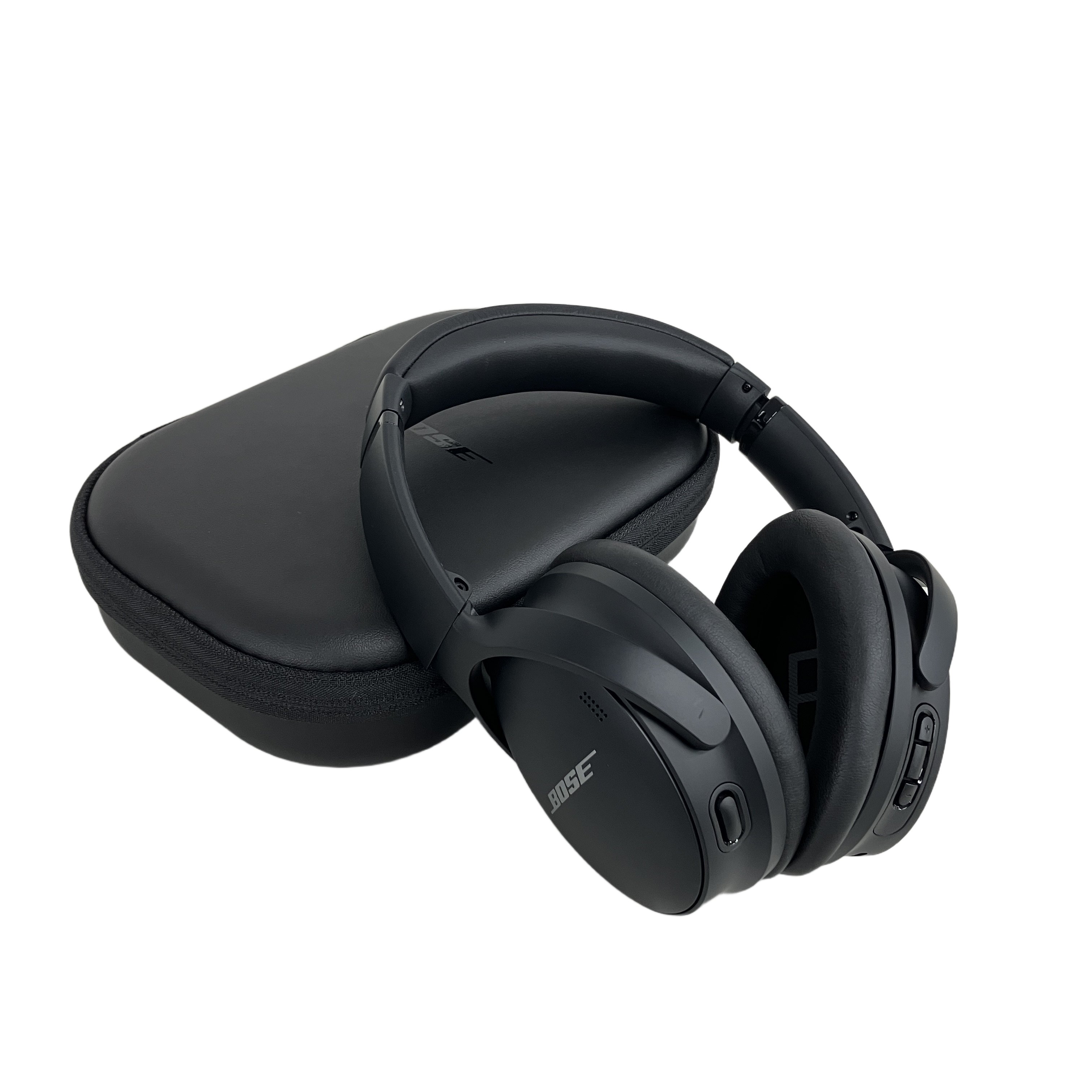 Bose ボーズ QC45 ワイヤレスヘッドホン Geekria ヘッドホンケース付 音響機材 中古 美品