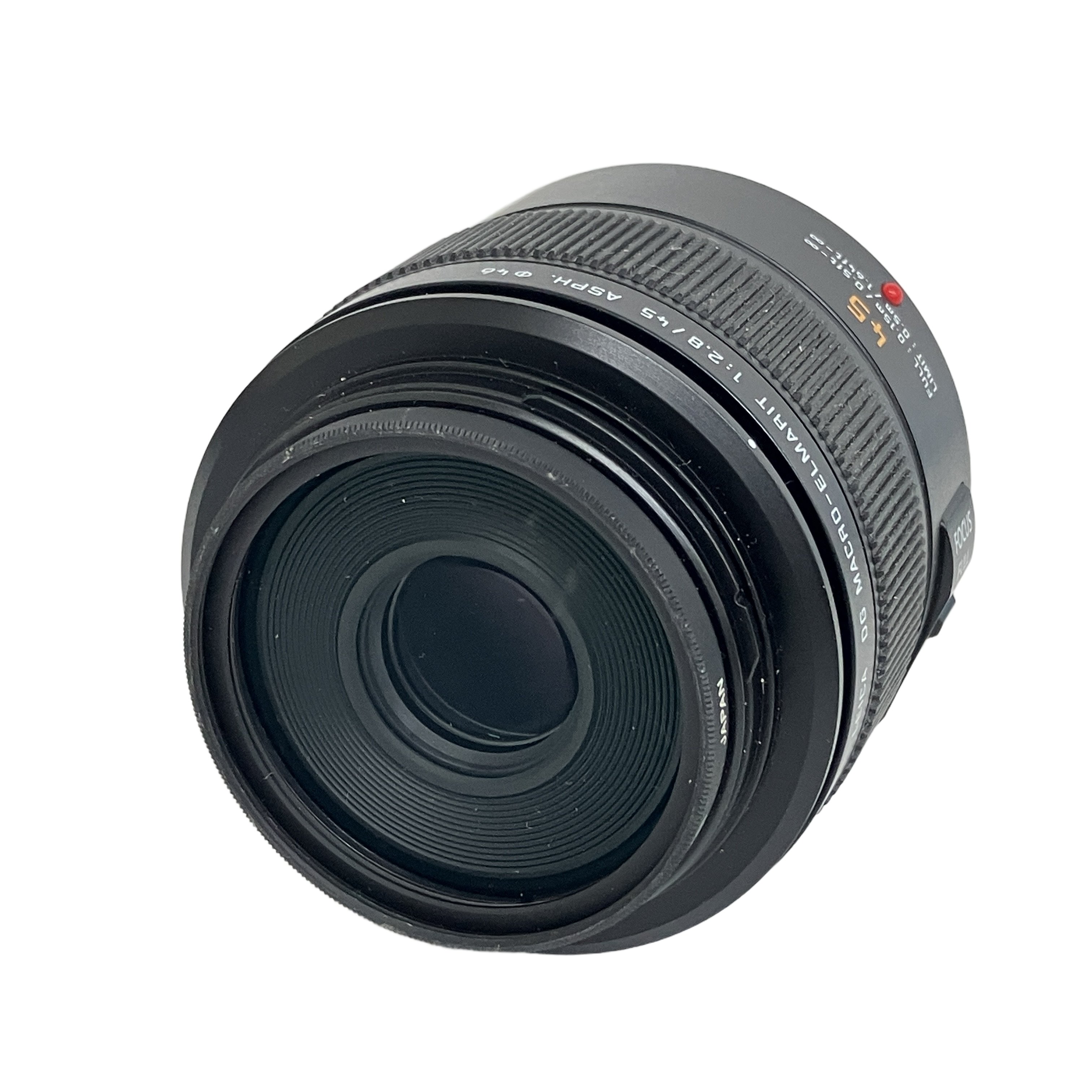 Panasonic H-ES045 LEICA DG MACRO-ELMARIT 45mm F2.8 単焦点レンズ 撮影機器 中古