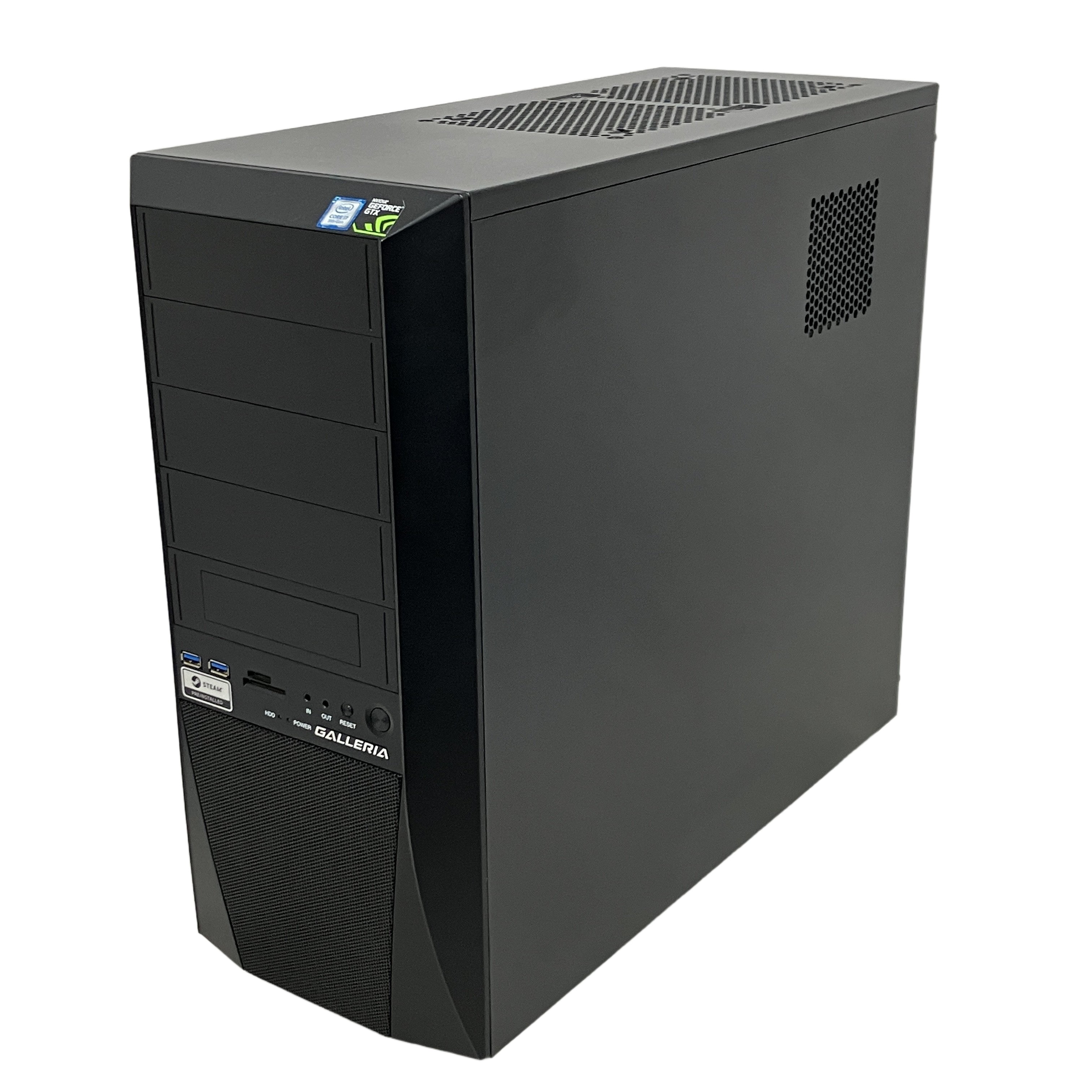 Thirdwave GALLERIA XT デスクトップ パソコン i7 9700 16GB HDD 1TB SSD 512GB GTX 1660 SUPER win11 中古