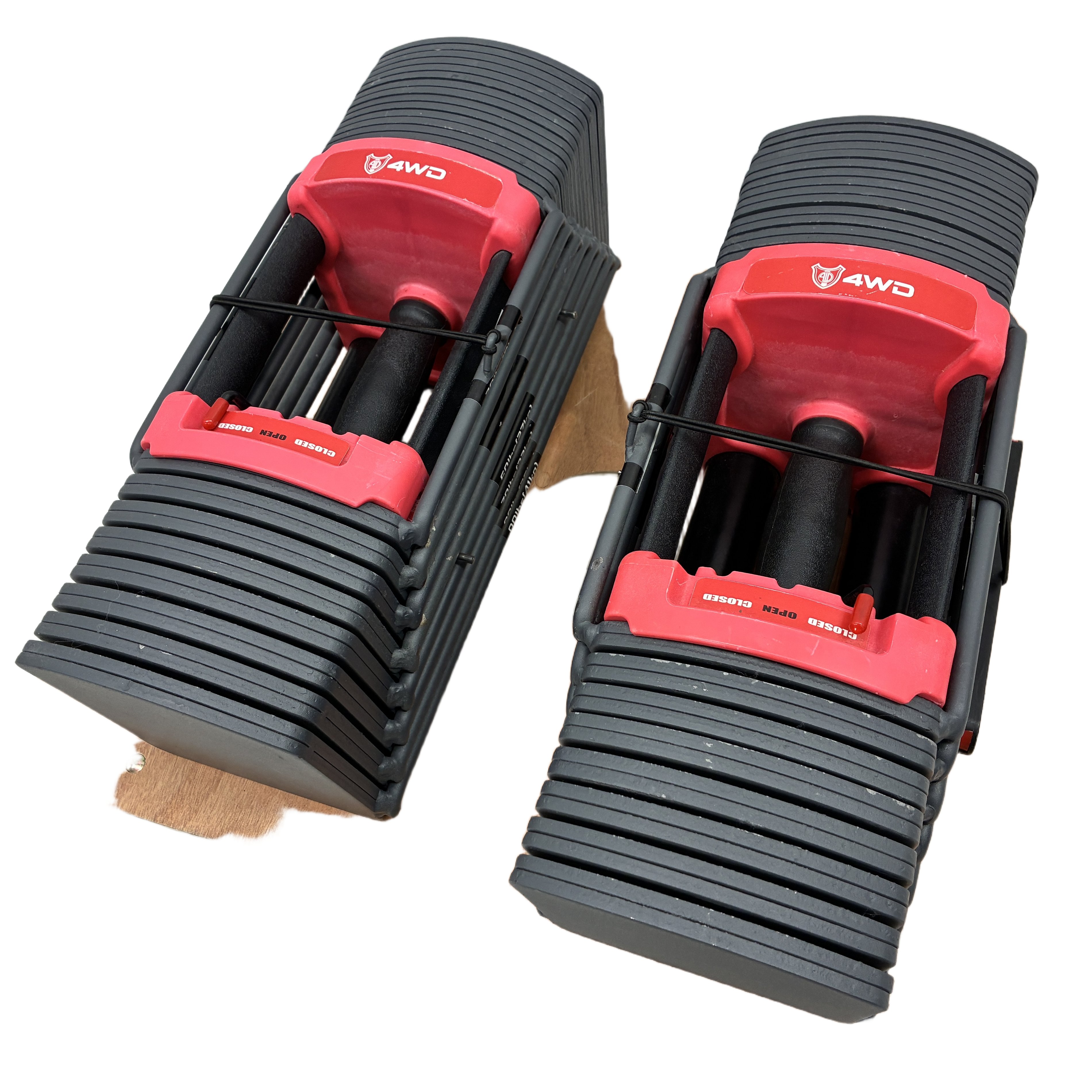 4WD 可変式ダンベル トレーニング 筋トレ スポーツ用品 中古
