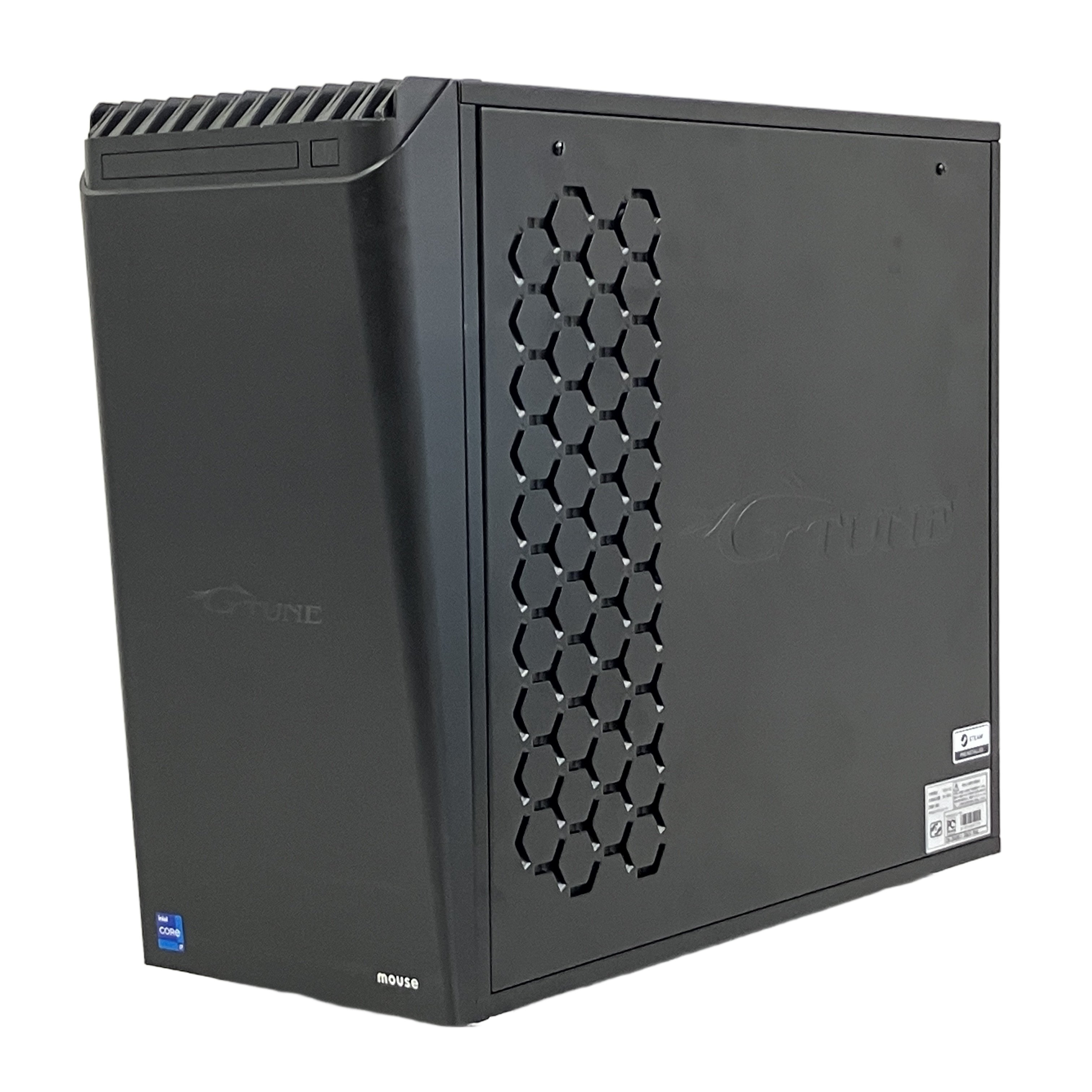 Mouse G-TUNE EN-Z690 デスクトップ PC 32GB SSD 1TB GeForce RTX 3060 Ti 8GB Core i7 12700KF Windows 11 Home 中古