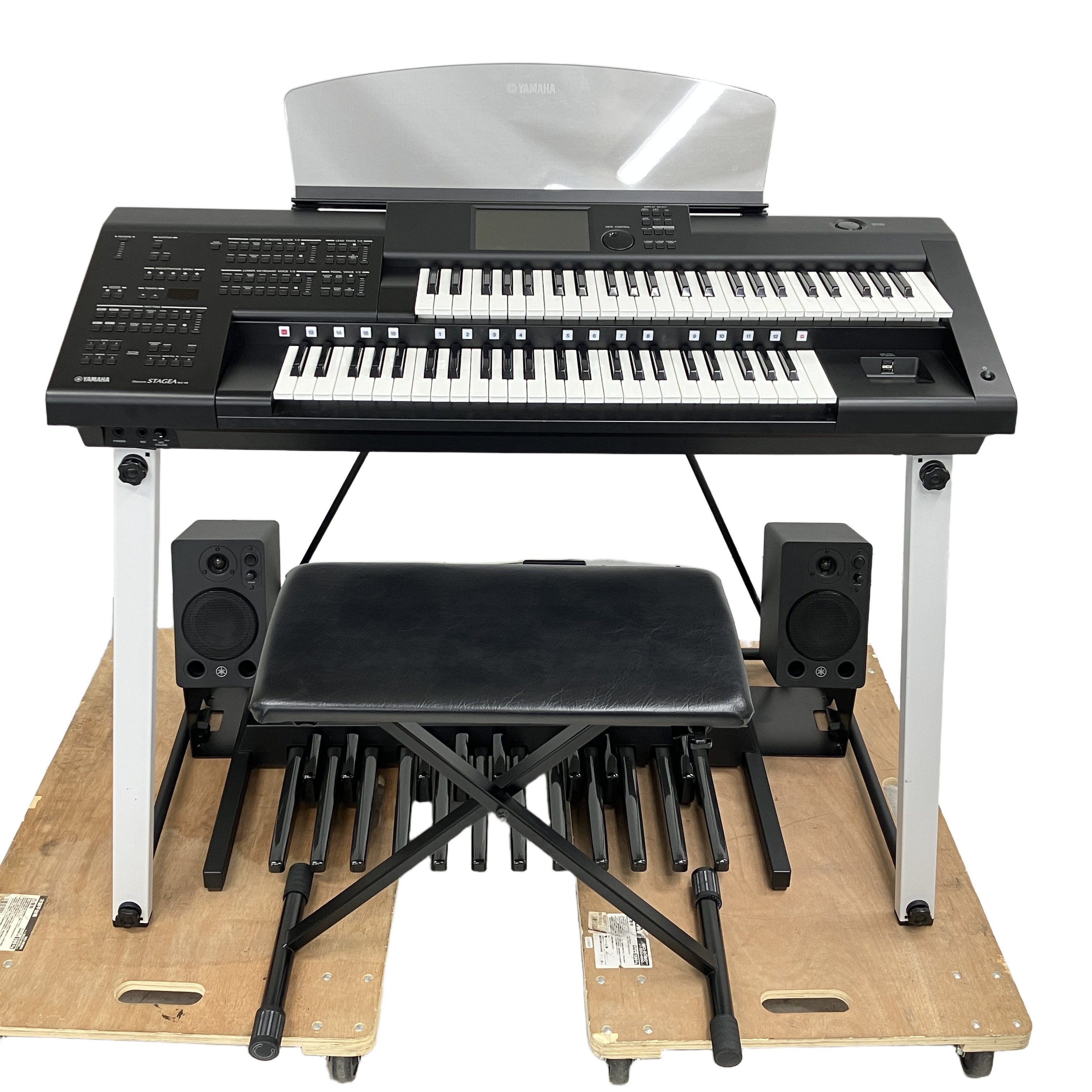 ★YAMAHA STAGEA メインユニット ELCU-M02 (ELCU-S02) ヤマハ エレクトーン 鍵盤楽器 中古★