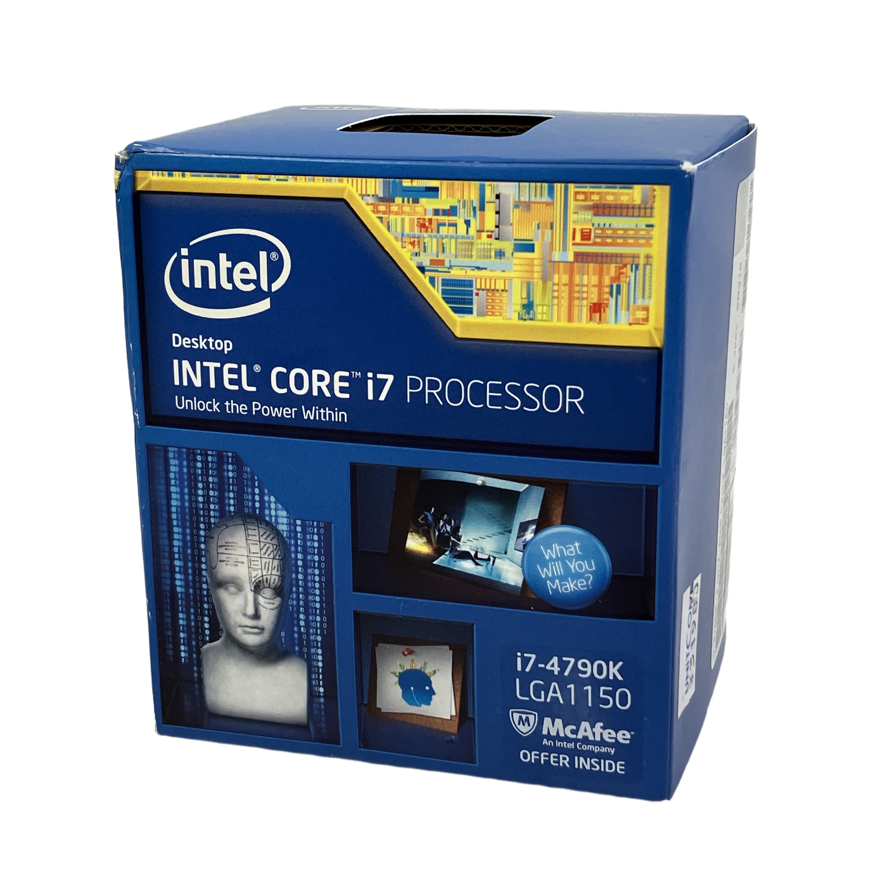 intel Core i7-4790K SR219 4.00GHz MALAY L419B644 CPU PC パーツ 周辺 機器 未開封 未使用