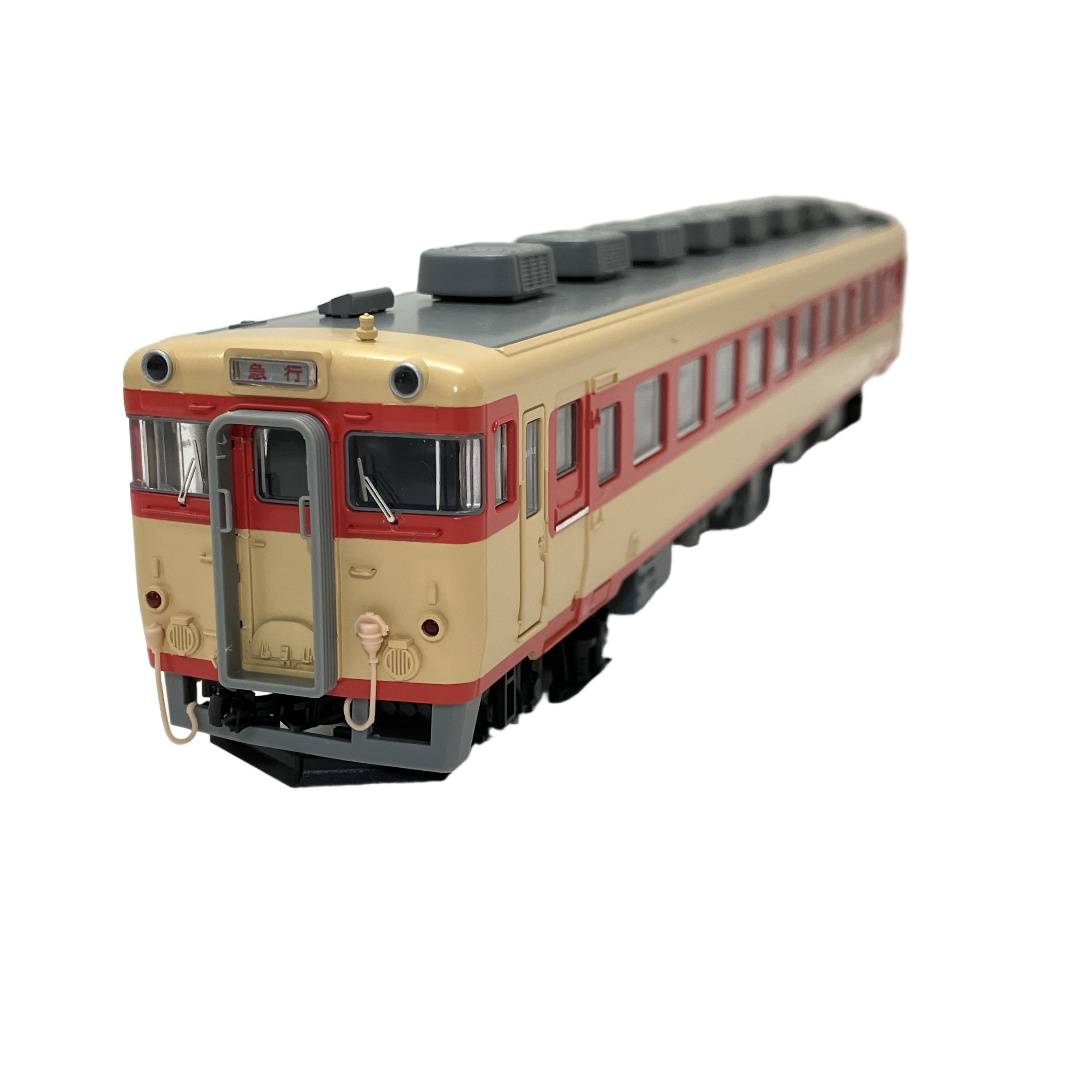 トラムウェイ 国鉄キハ58 パノラミックウインドウ 冷房車M付 HOゲージ 鉄道模型 中古
