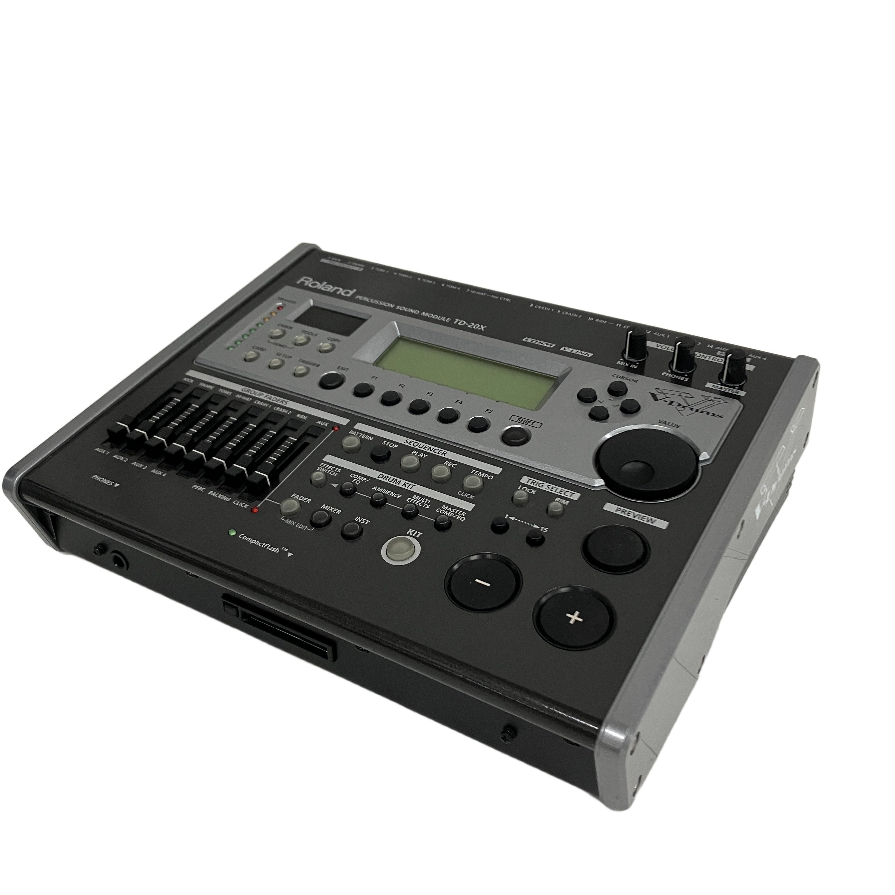 Roland ローランド TD-20X Percussion Sound Module 電子ドラム 音源モジュール 中古