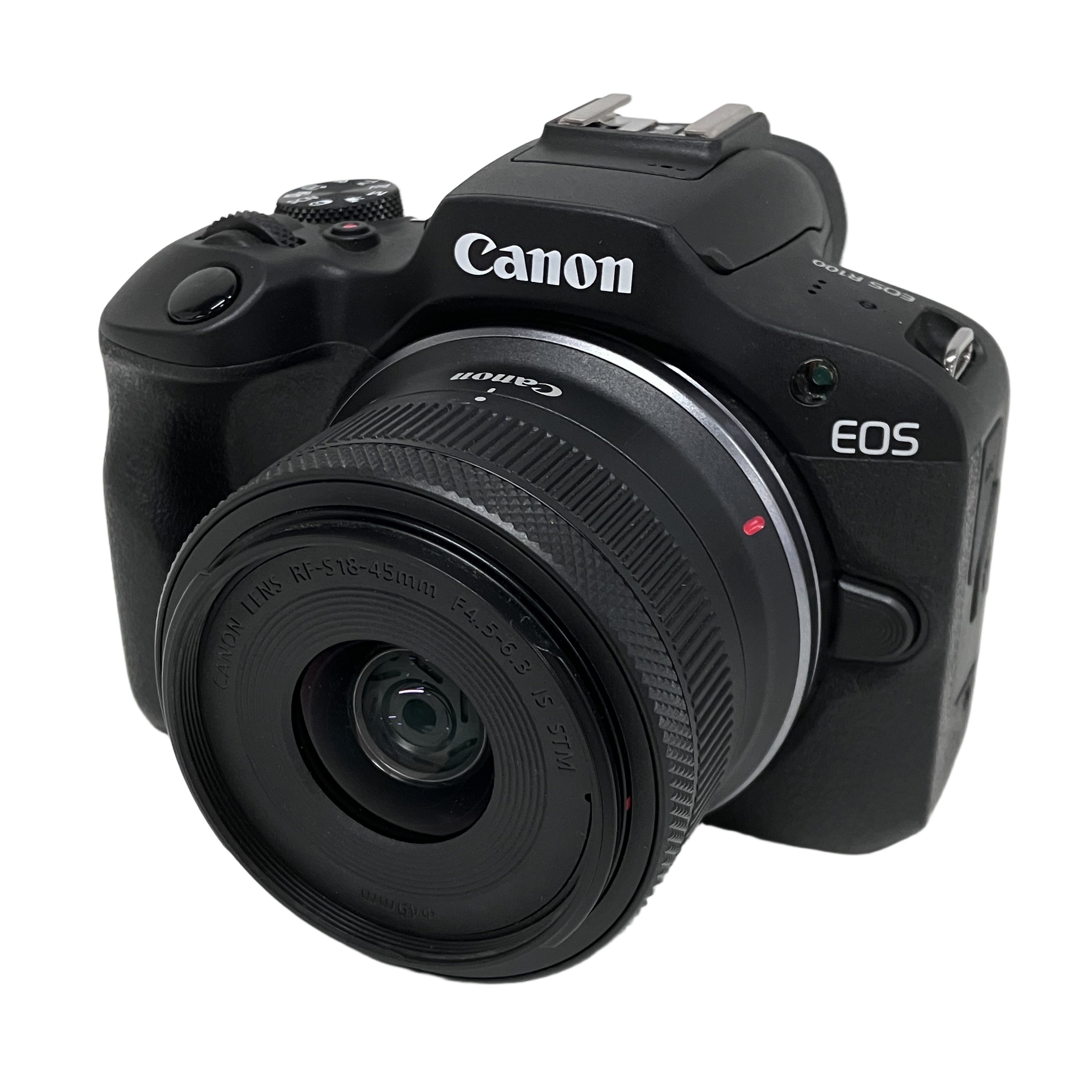Canon EOS R100 RF-S18-45 IS STM ミラーレス 一眼レフカメラ レンズキット キャノン 中古
