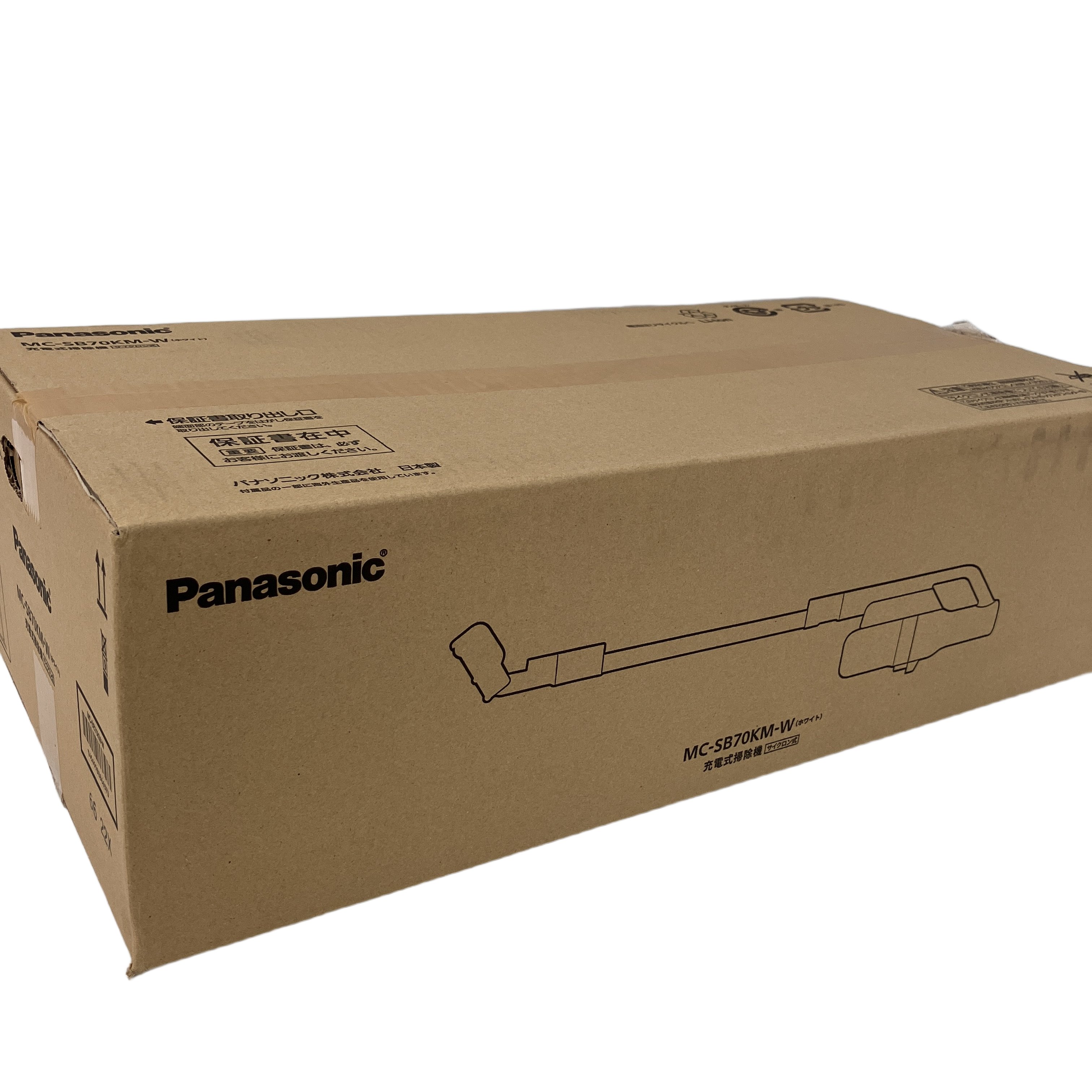 Panasonic パナソニック MC-SB70KM-W サイクロン式 コードレス掃除機 家電 未使用 未開封