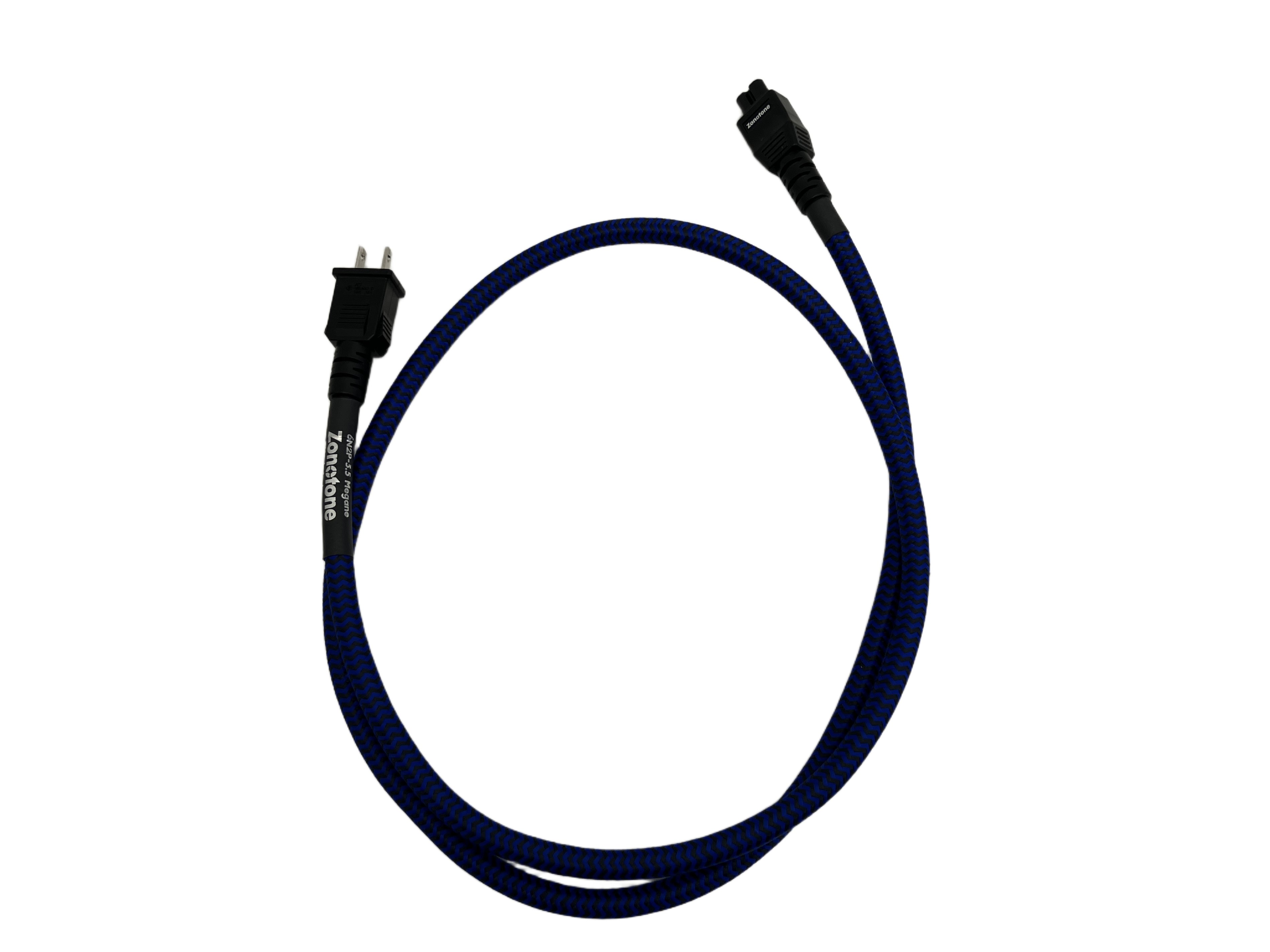 Zonotone 6N2P-3.5 BLUE MEGANE 1.5m 電源ケーブル 音響機材 中古