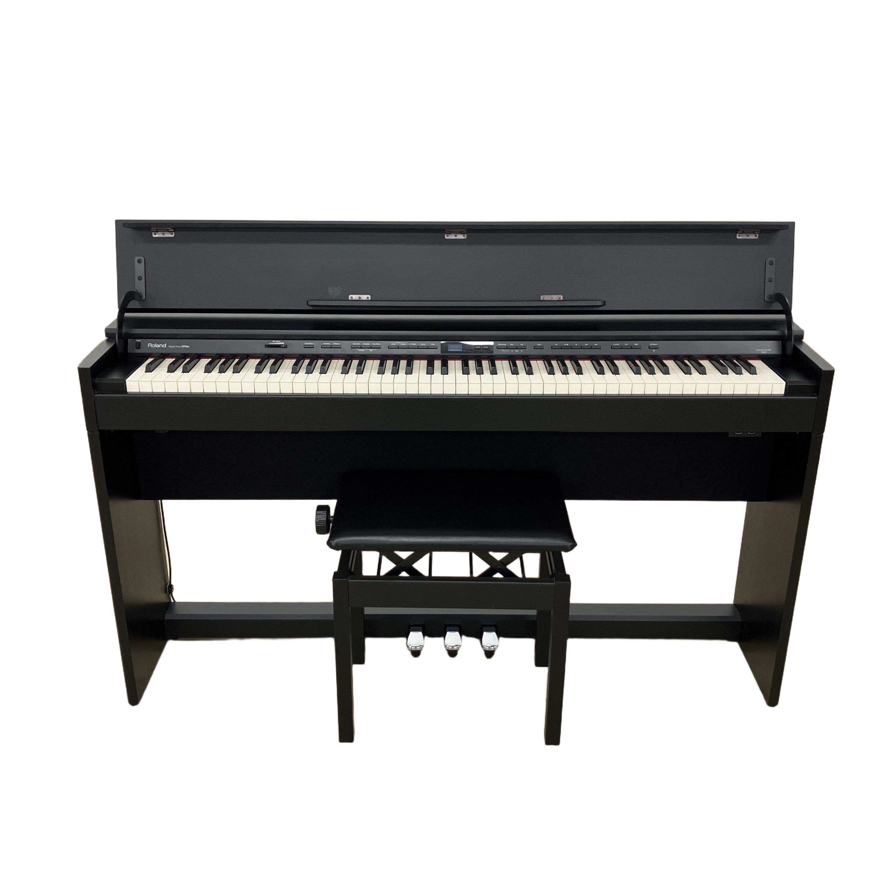 Roland ローランド DP90Se 2015年製 電子ピアノ ブラック 88鍵 楽器 中古