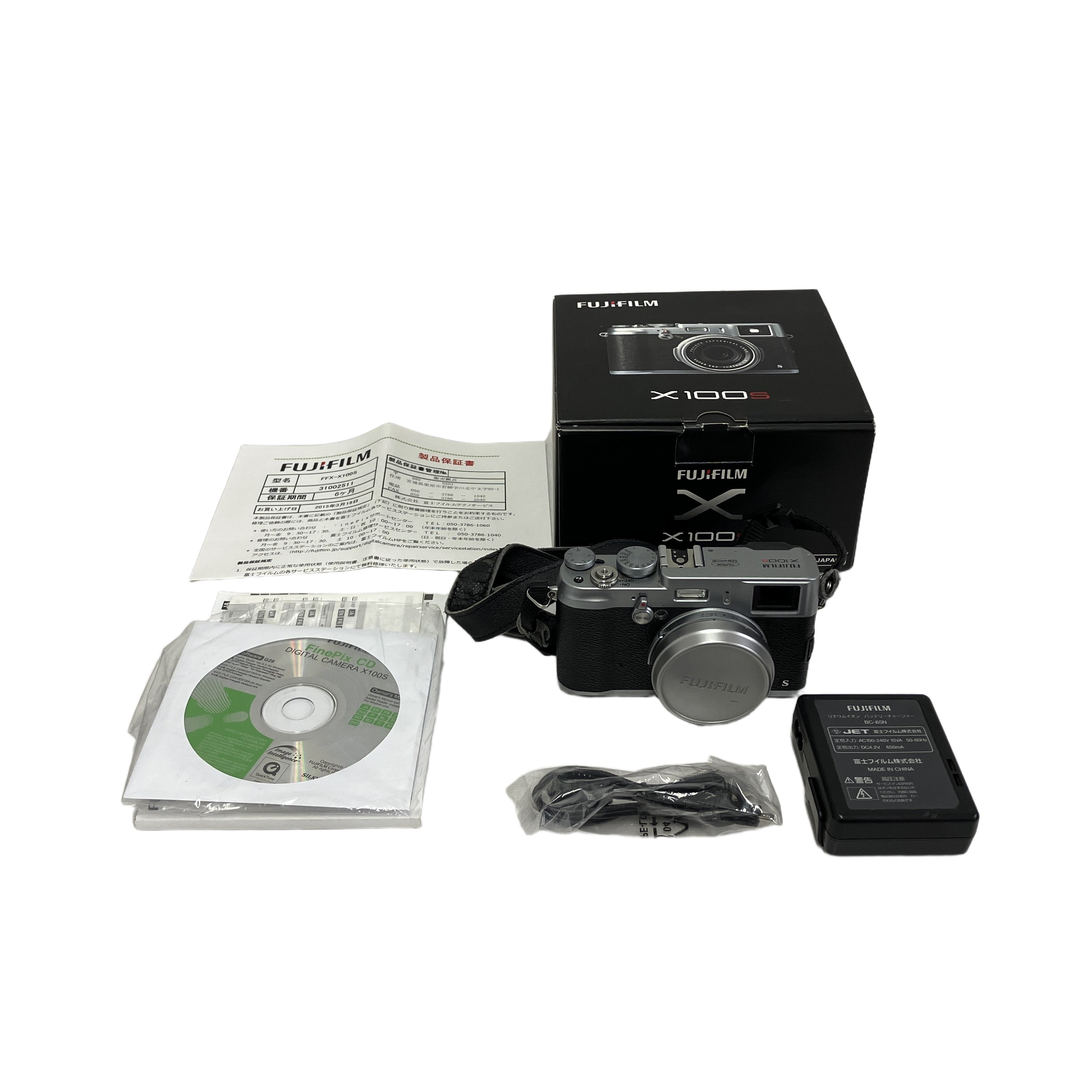 FUJIFILM X100S 23mm F2 コンデジ 高級コンパクトデジタルカメラ 富士フイルム 中古
