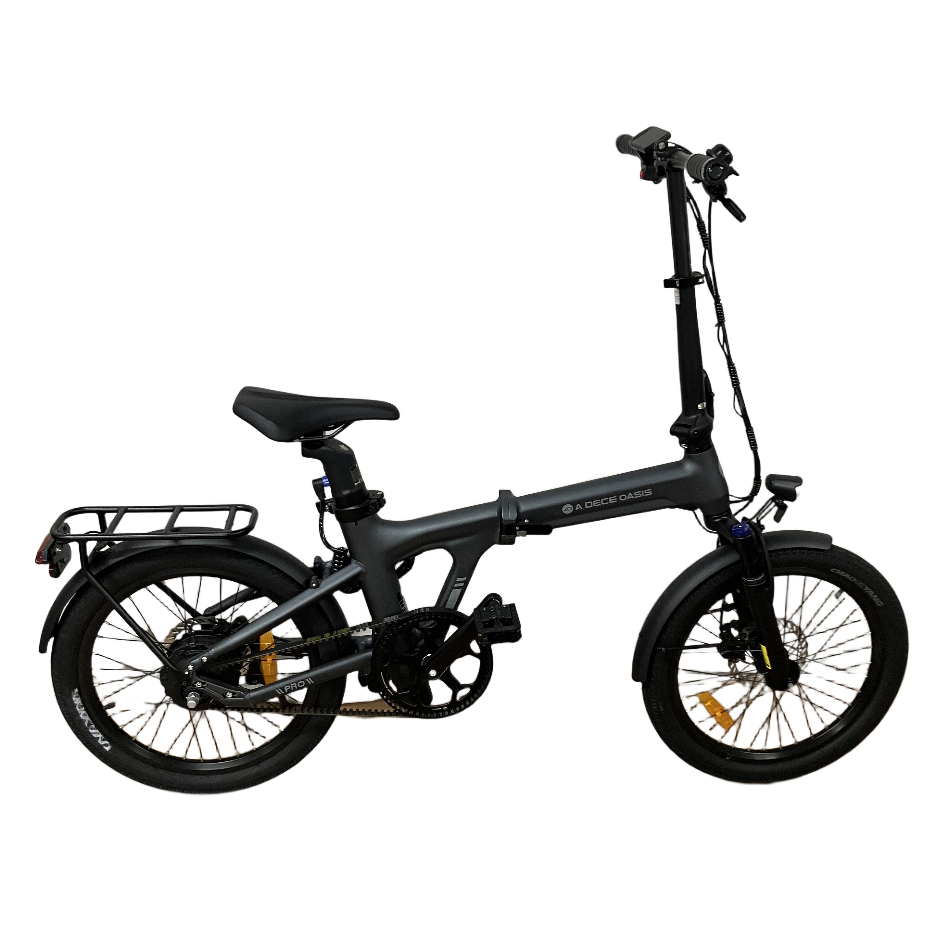 ADO AIR20-PRO 折りたたみ電動アシスト自転車 自動変速モーター搭載 サイクリング 中古