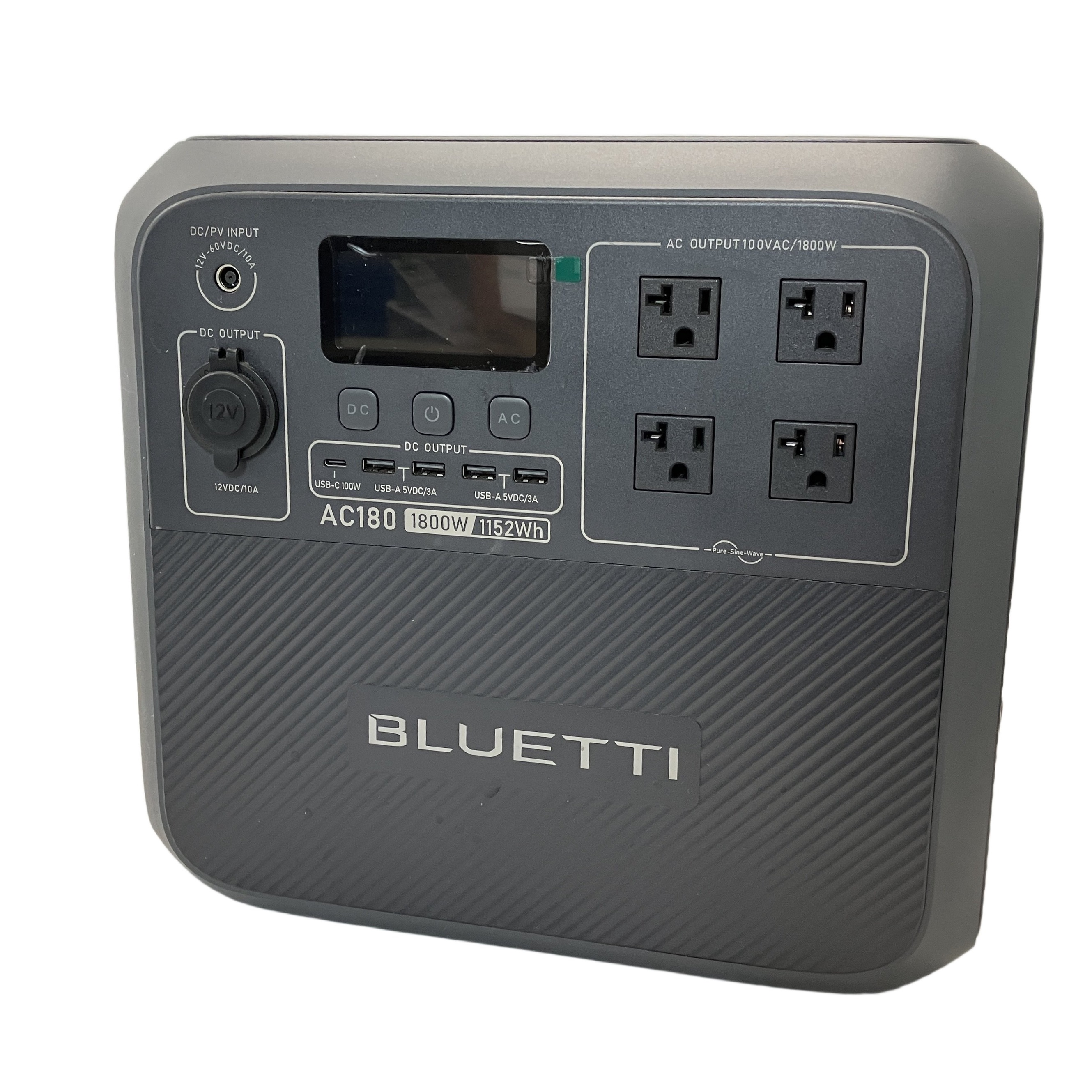 BLUETTI ac180 ポータブル電源 ステーション 1800W 1152Wh アウトドア キャンプ 中古