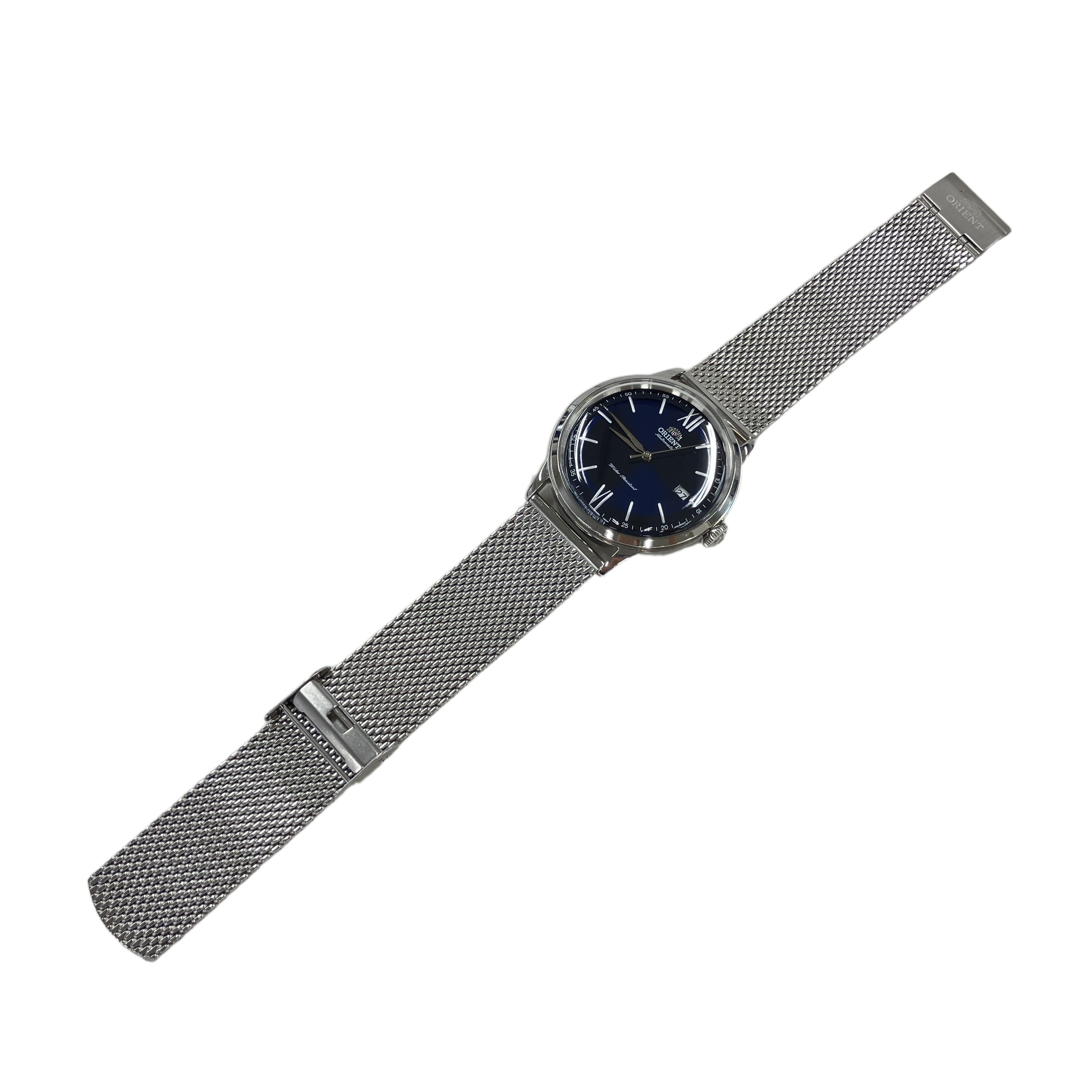 ORIENT バンビーノ 自動巻き メンズ 腕時計 ドーム風防 F672-UAA0 テキサス発 中古