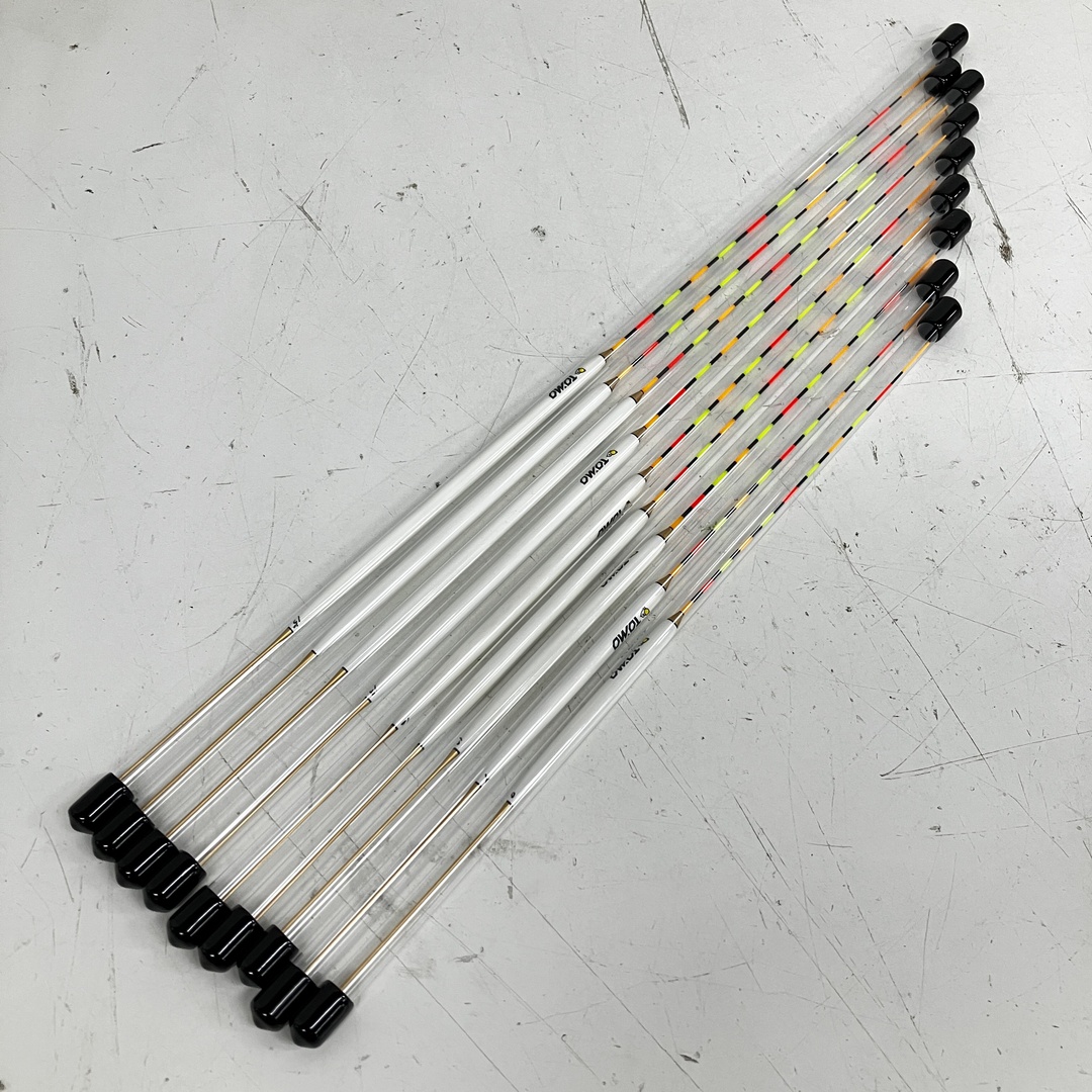 TOMO へら浮き C-1 8 9 10 11 12 13 14 15 計9本セット 釣具 未使用