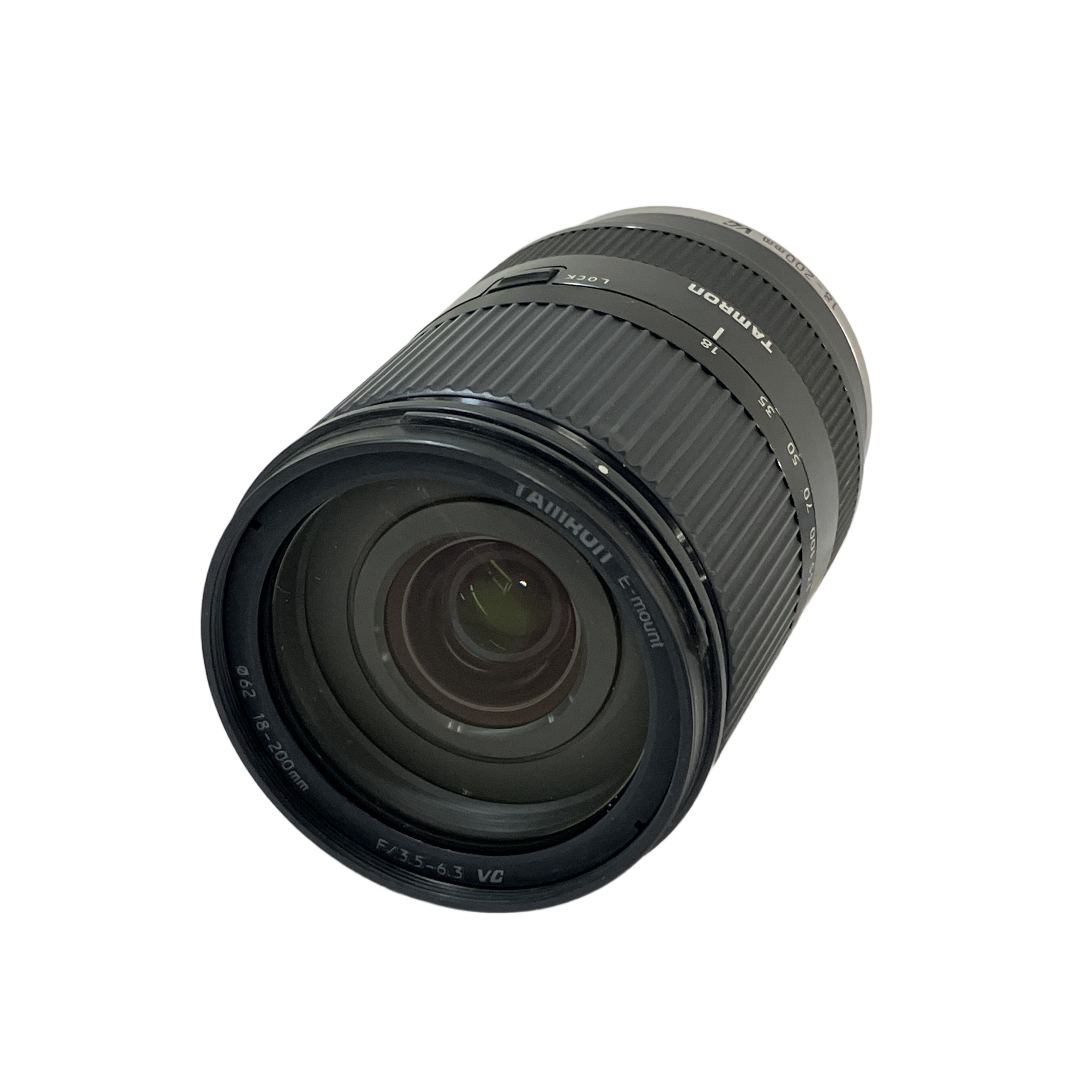 TAMRON タムロン B011 18-200mm F3.5-6.3 VC ズームレンズ カメラ周辺機器 Eマウント 中古