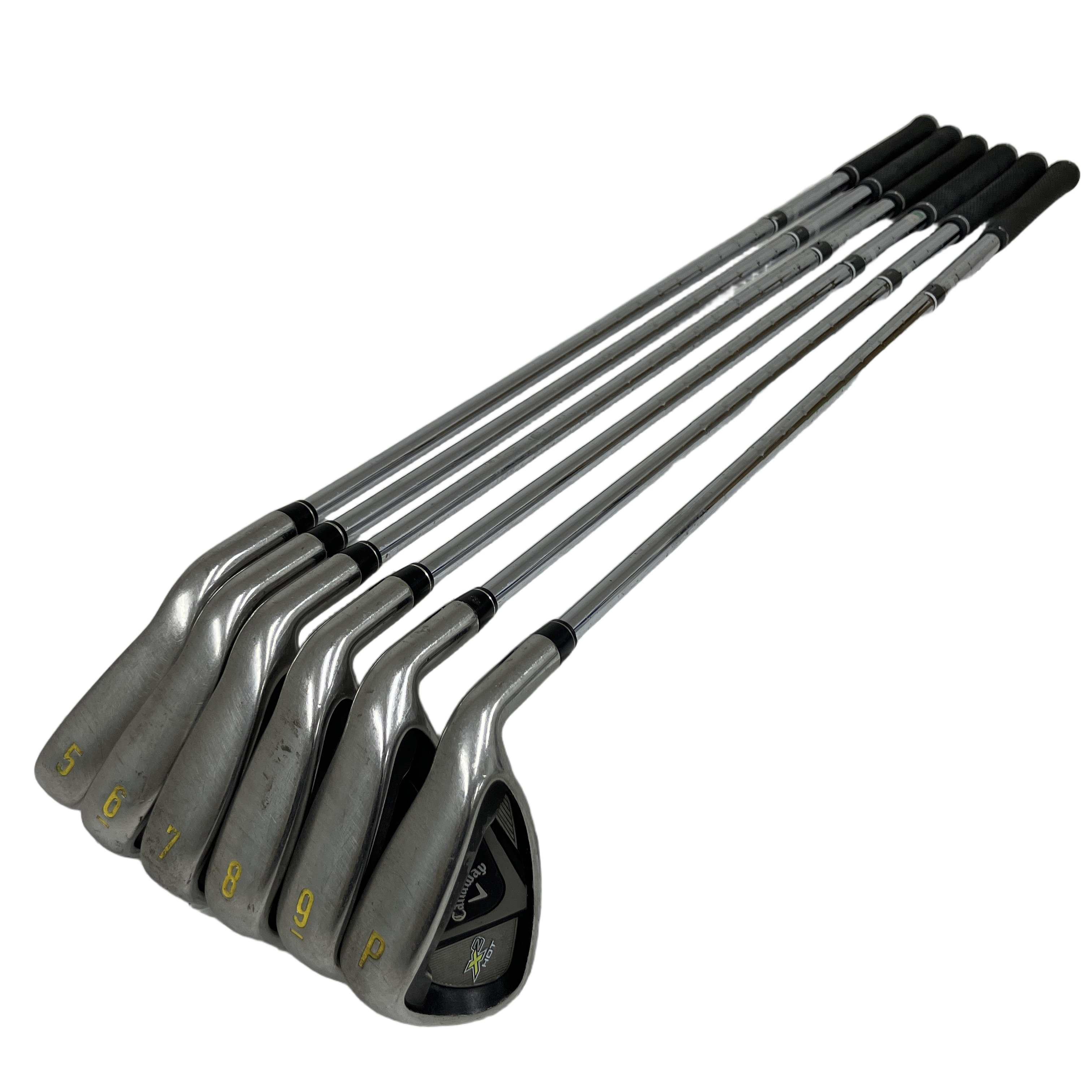 Callaway X2 HOT アイアン 6本セット 5~9 Pキャロウェイ ゴルフクラブ 中古