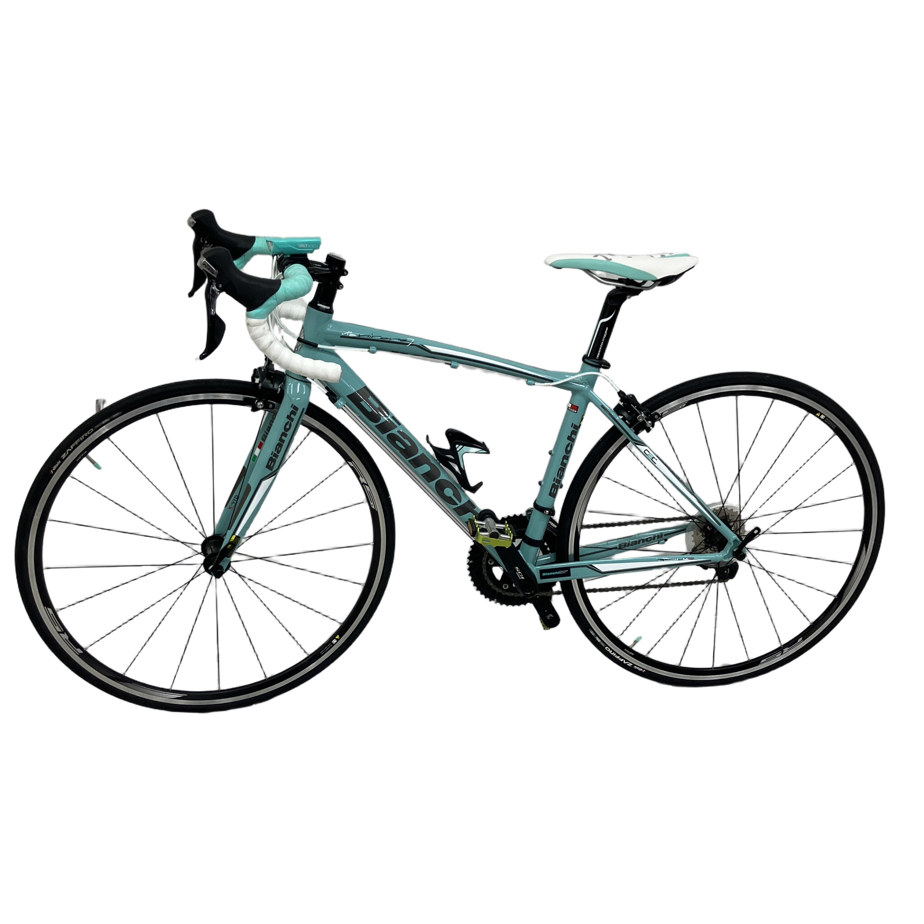 BIANCHI Alu Hydro Triple Butted 6000 ロードバイク ビアンキ パンクあり 自転車 中古