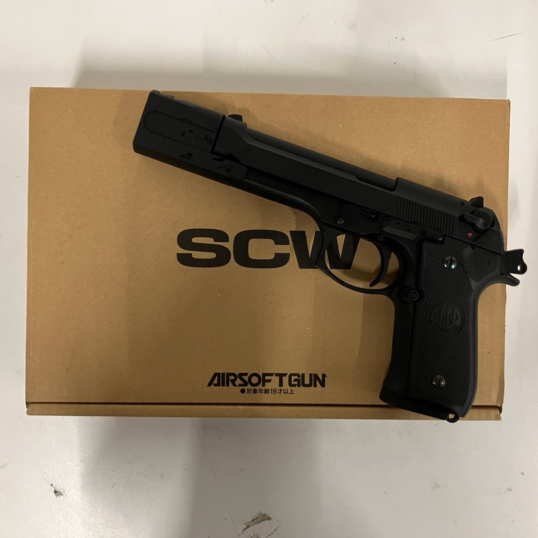 WA WESTERN ARMS M92FS ウエスタンアームズ WA ベレッタ LEON レオン サイレンサー Ver. ハンドガン 中古