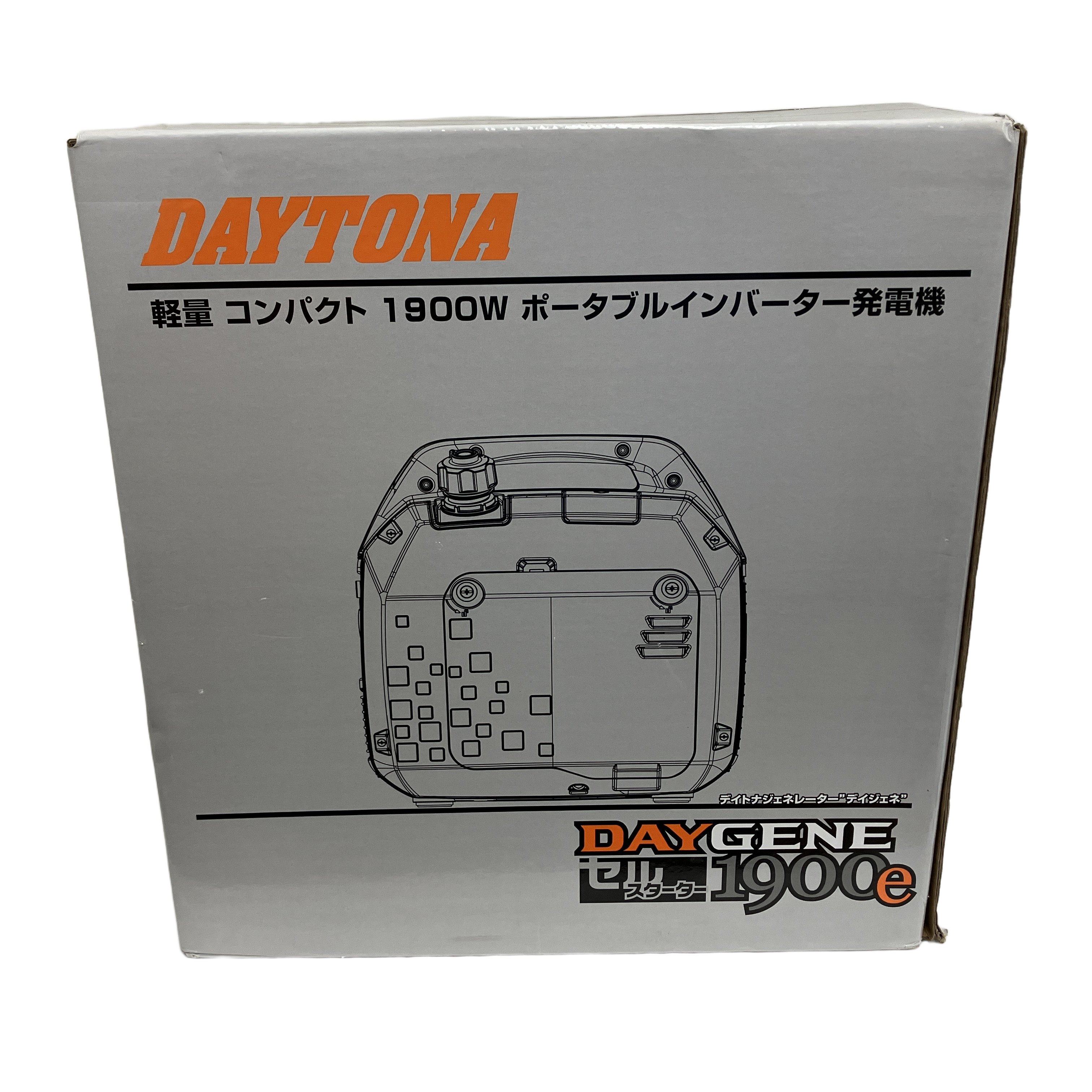 DAYTONA DAYGENE 1900e ポータブルインバーター 発電機 家電 未使用