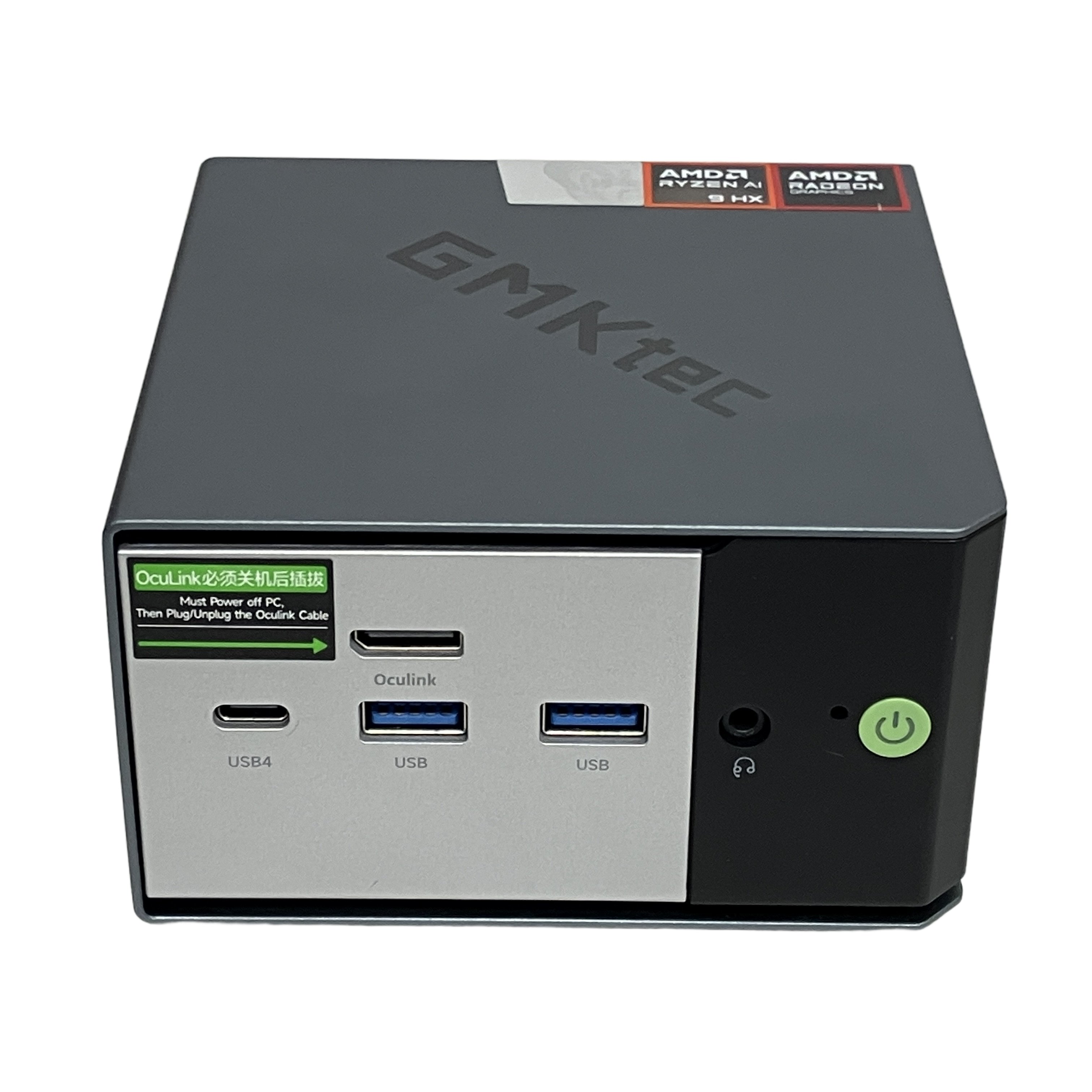 GMKtec NucBox EVO-X1 デスクトップPC AMD Ryzen AI 9 HX 370 w 32GB SSD 2TB WIN11 中古 良好