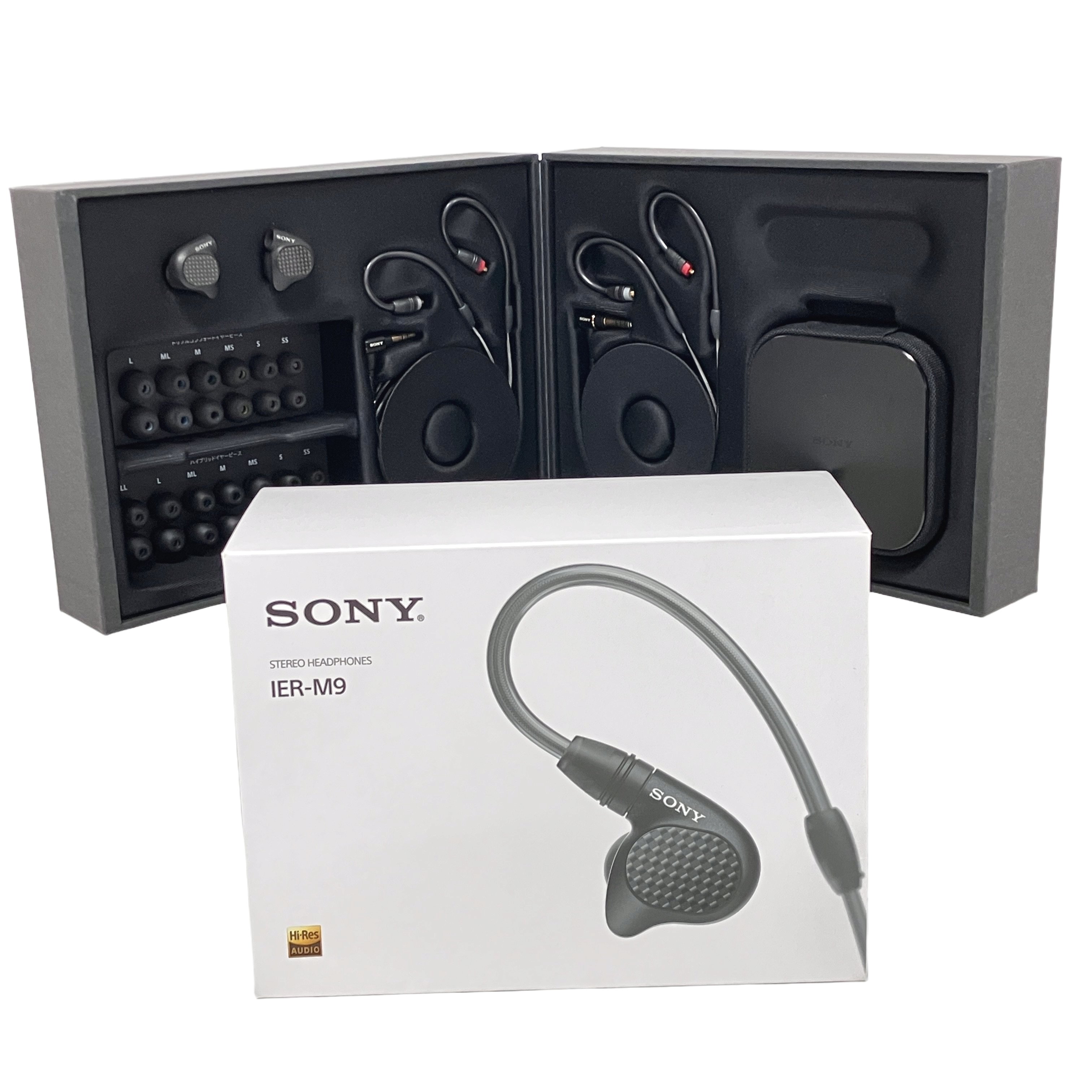 SONY IER-M9 カナル型 ステレオ イヤホン ヘッドフォン ソニー オーディオ 音響機材 中古