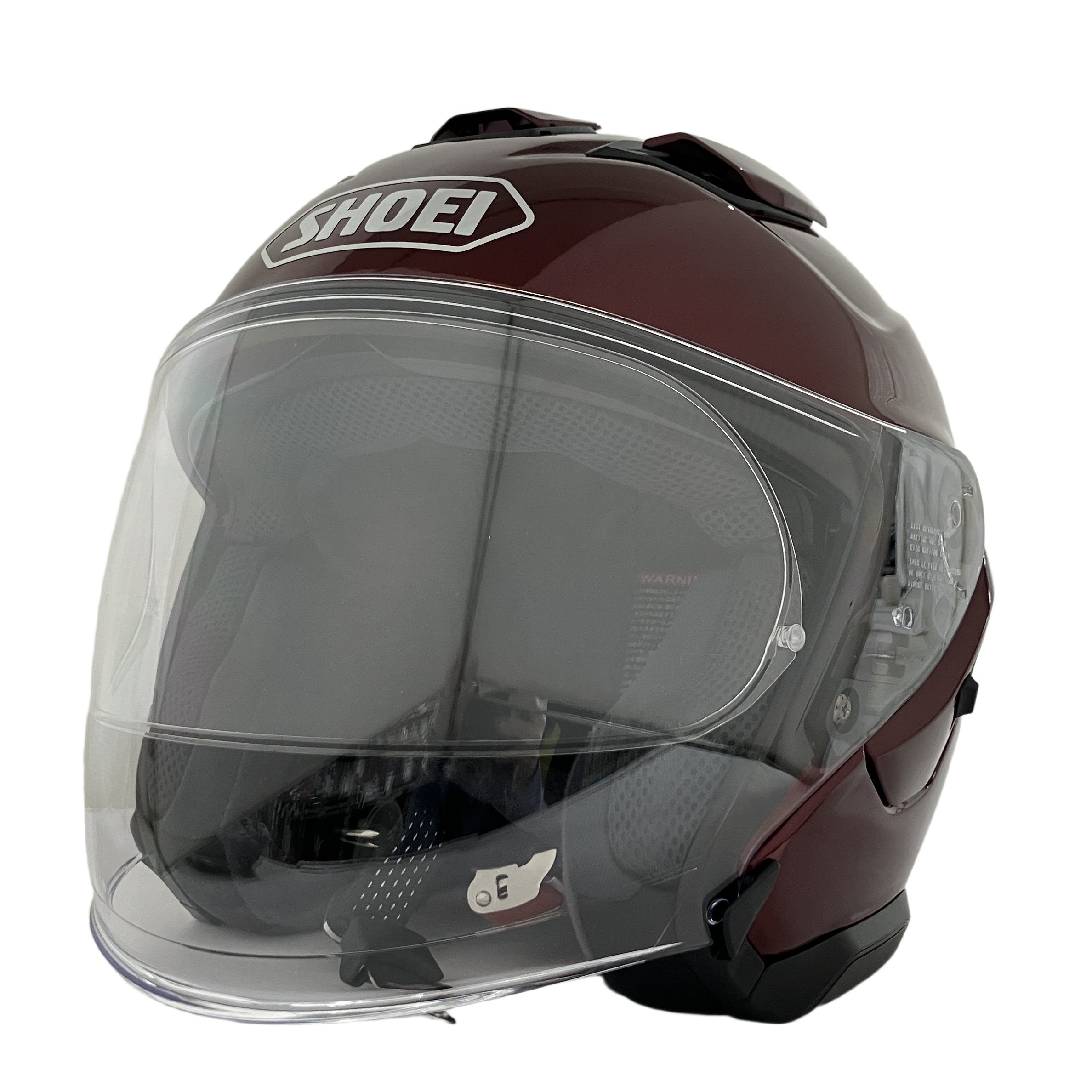 SHOEI J-Cruise3 ジェイ-クルーズ3 ガーネットメタリック 59cm 2025年製 L サイズ ジェット ヘルメット バイク用品 中古 美品