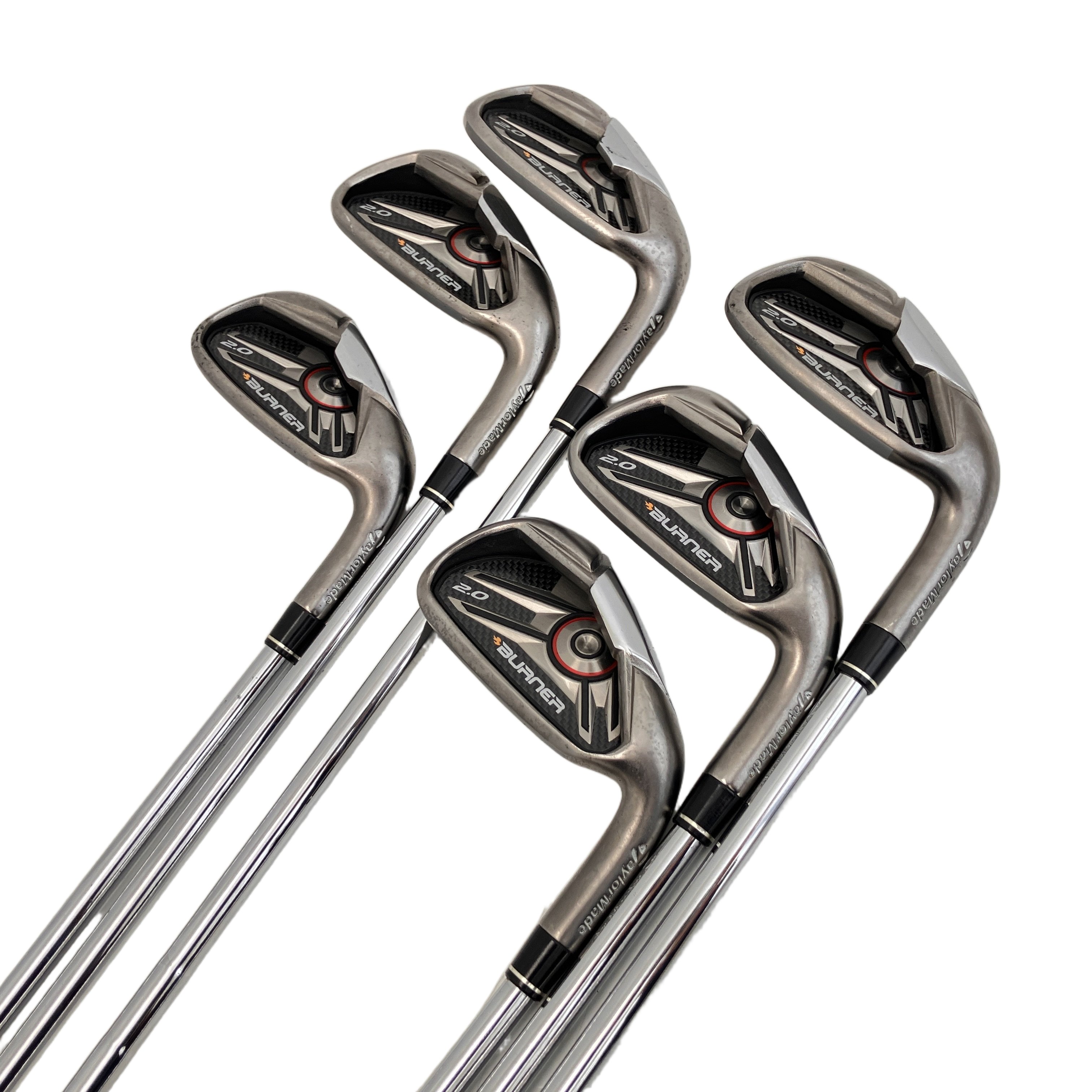 TaylorMade テーラーメイド 2.0 BURNER 5.6.7.8.9.P 6本 アイアンセット N.S.PRO 950GH ゴルフ クラブ 中古