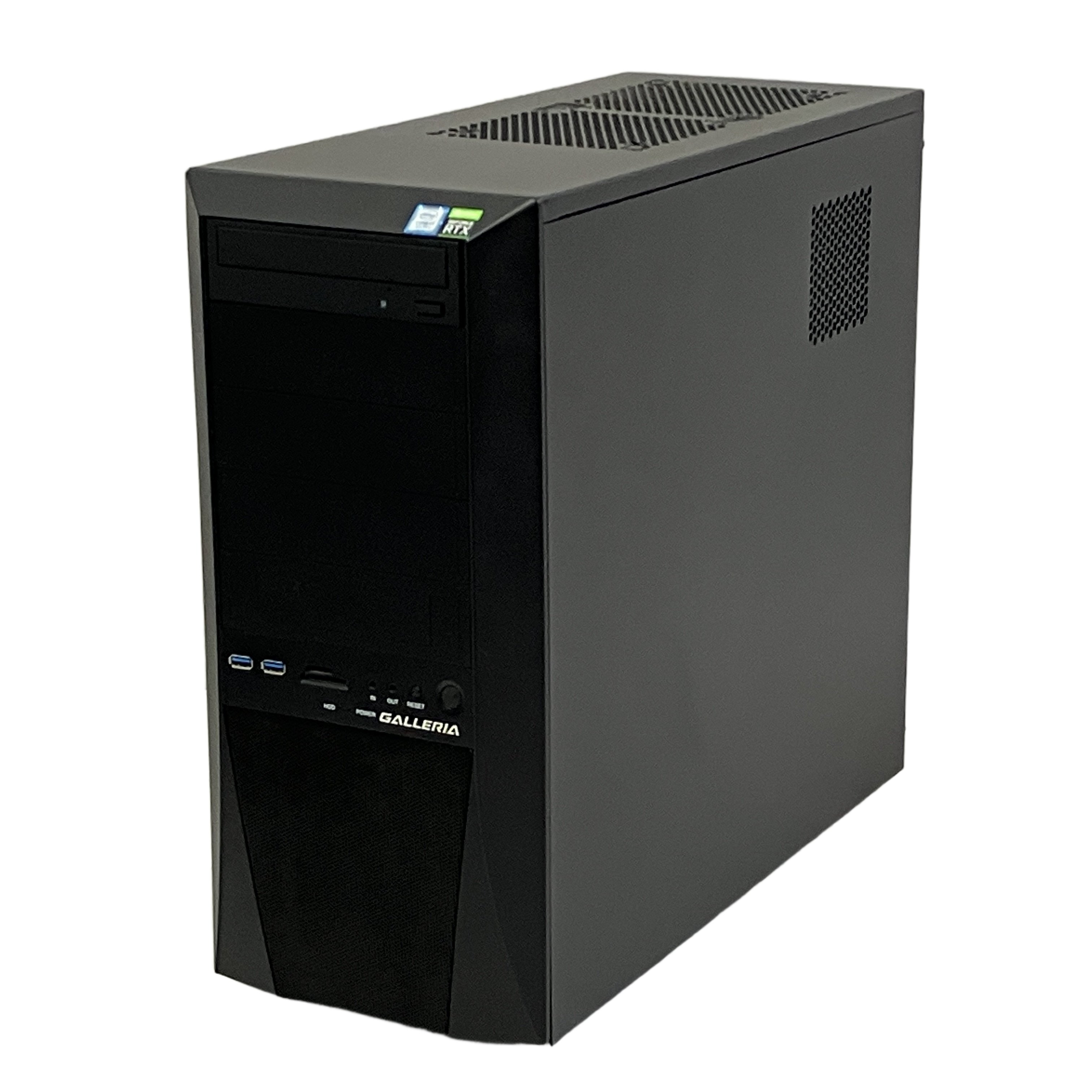 Thirdwave GALLERIA ZV ゲーミングデスクトップPC Core i7-9700K 32GB HDD 3TB SSD 500GB WIN11 RTX 3060 中古