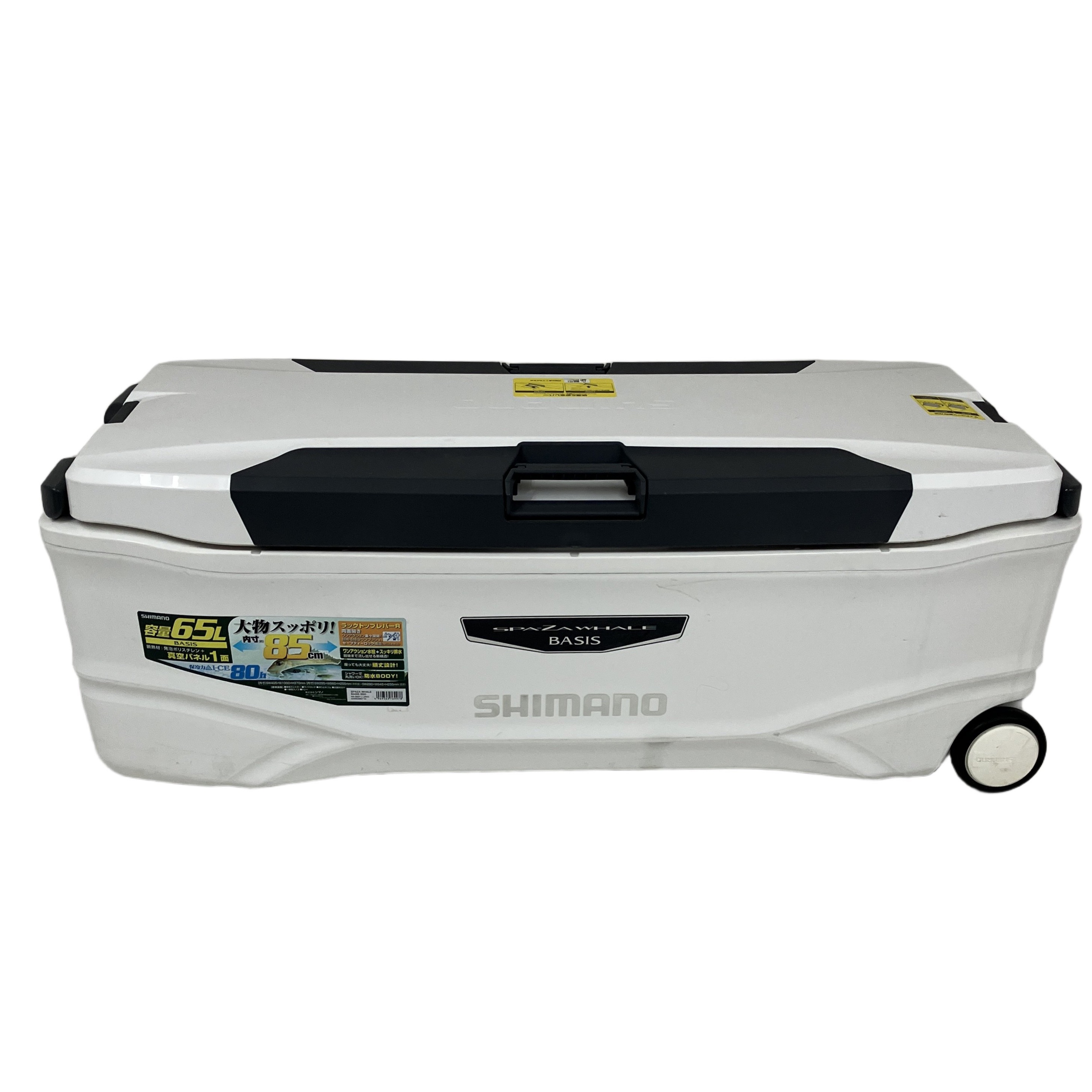 SHIMANO SPAZA WHALE BASIS 650 クーラーボックス 65L シマノ 釣具 中古