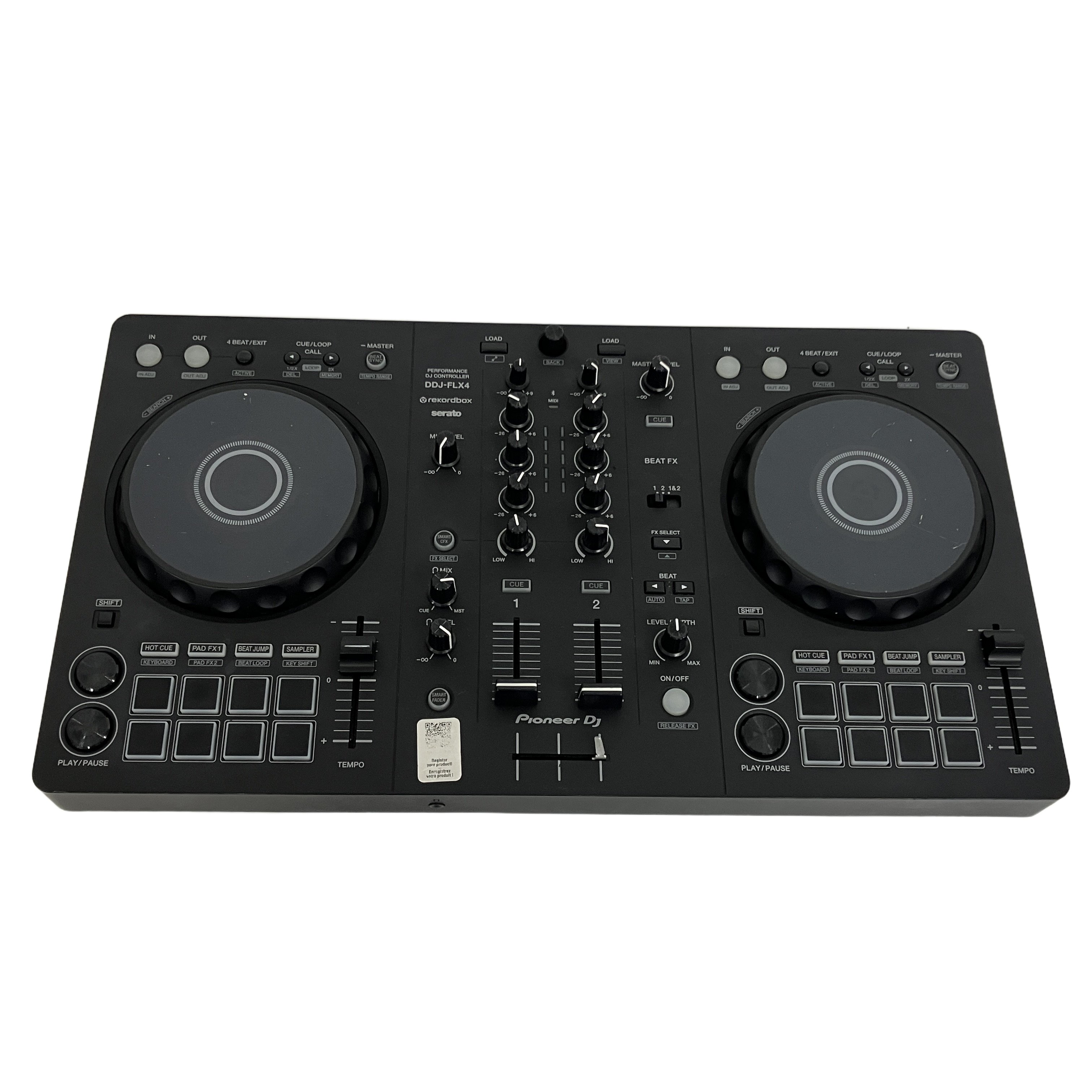 Pioneer DJ DDJ-FLX4 DJコントローラー 2024年製 つまみ欠品 音響機器 中古 訳有