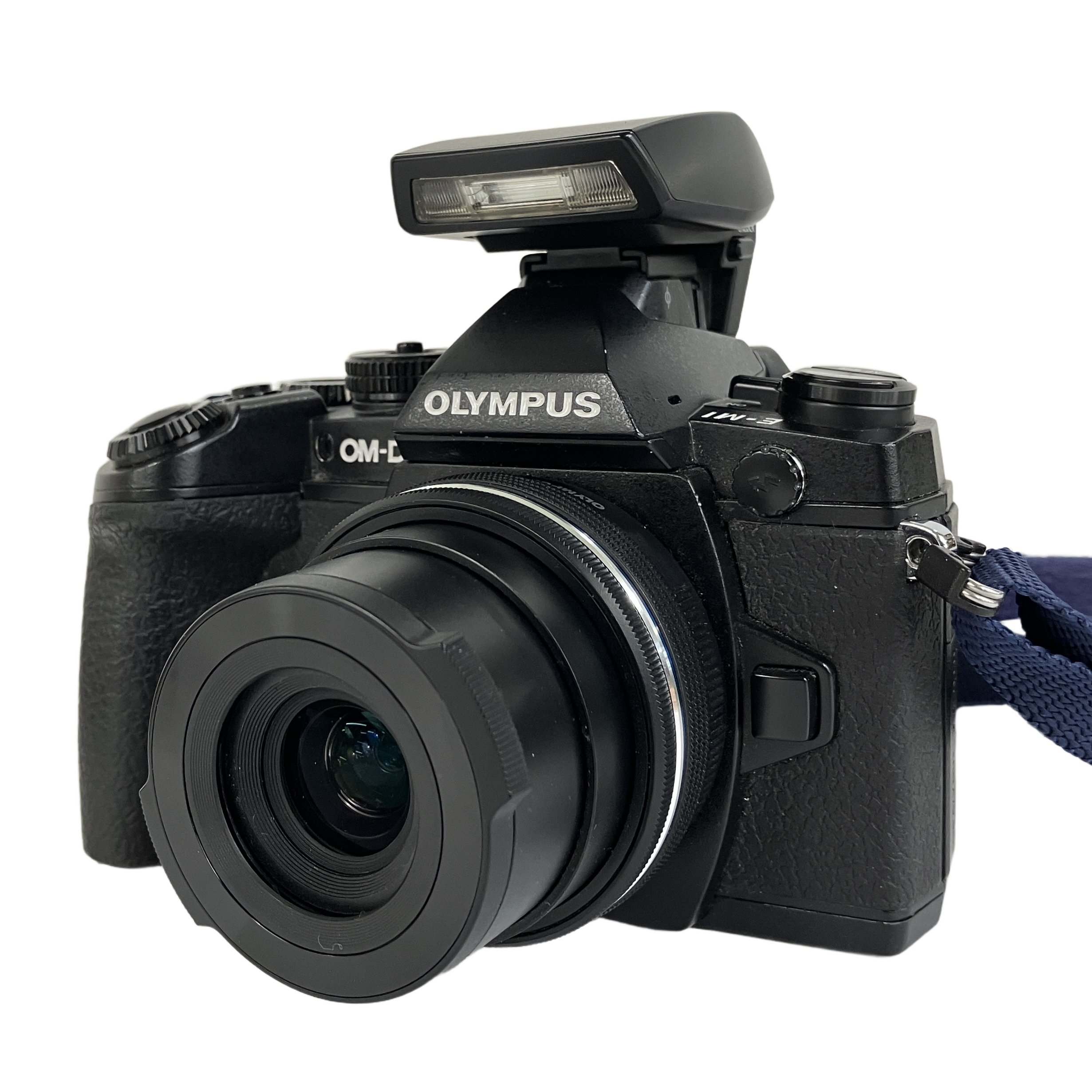 OLYMPUS OM-D E-M1 ボディ 14-42mm F3.5-5.6 EZ ED MSC ズームレンズ セット ミラーレス 一眼 カメラ オリンパス 中古