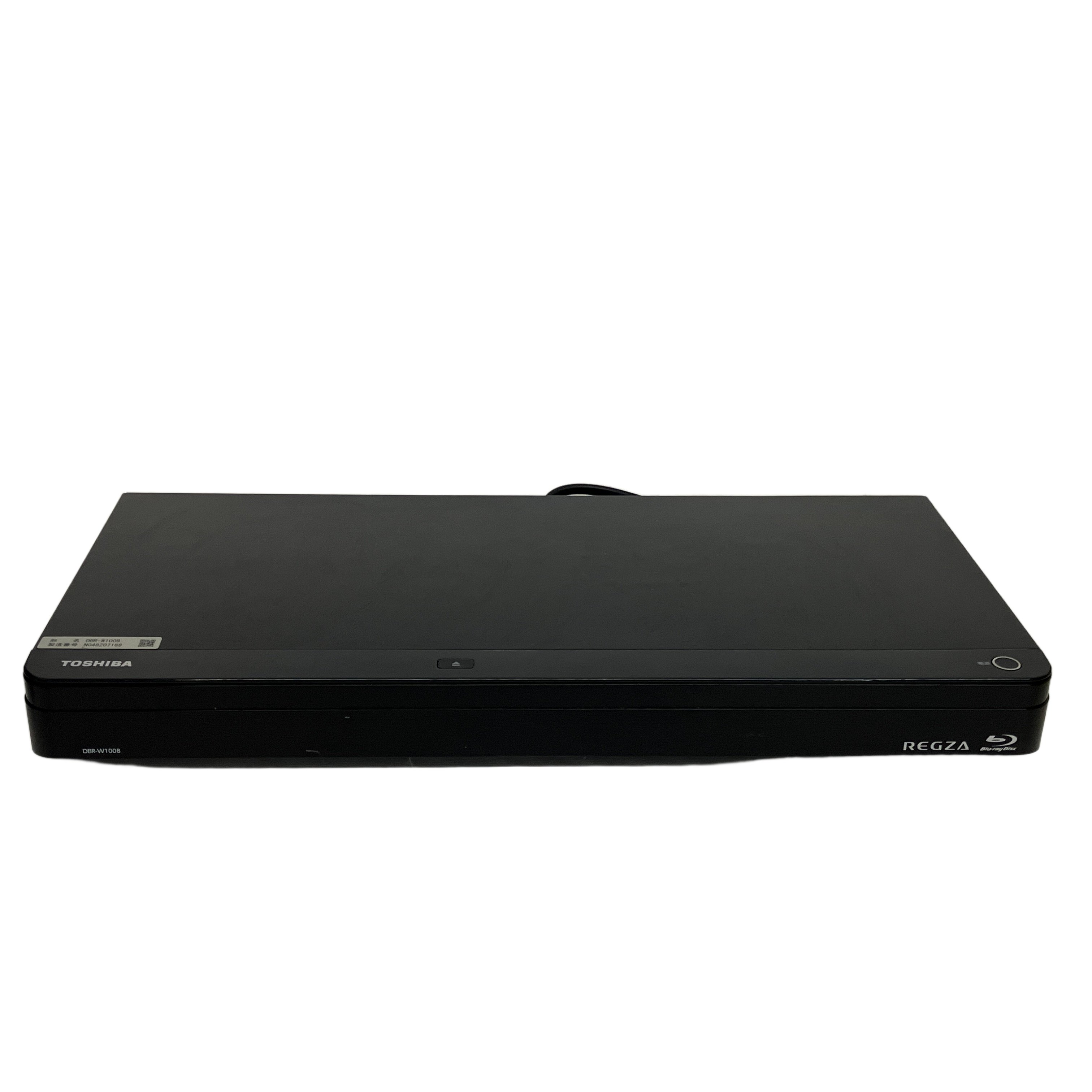 TOSHIBA DBR-W1008 REGZA ブルーレイレコーダー 2018年製 東芝 レグザ 中古