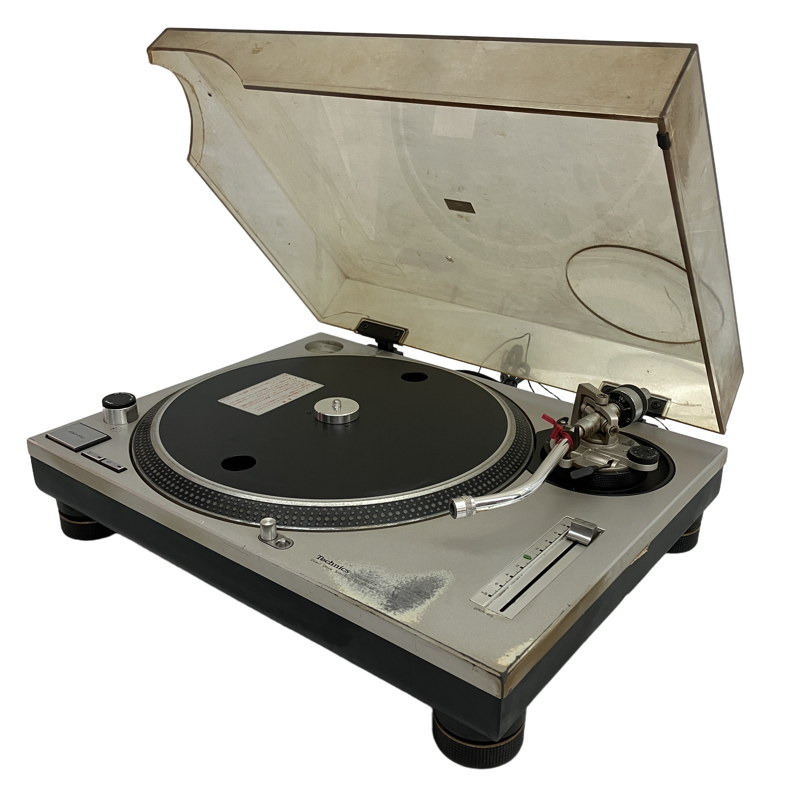 Technics SL-1200MK2 A ターンテーブル ダイレクトドライブ レコードプレイヤー 音響機材 Panasonic 中古