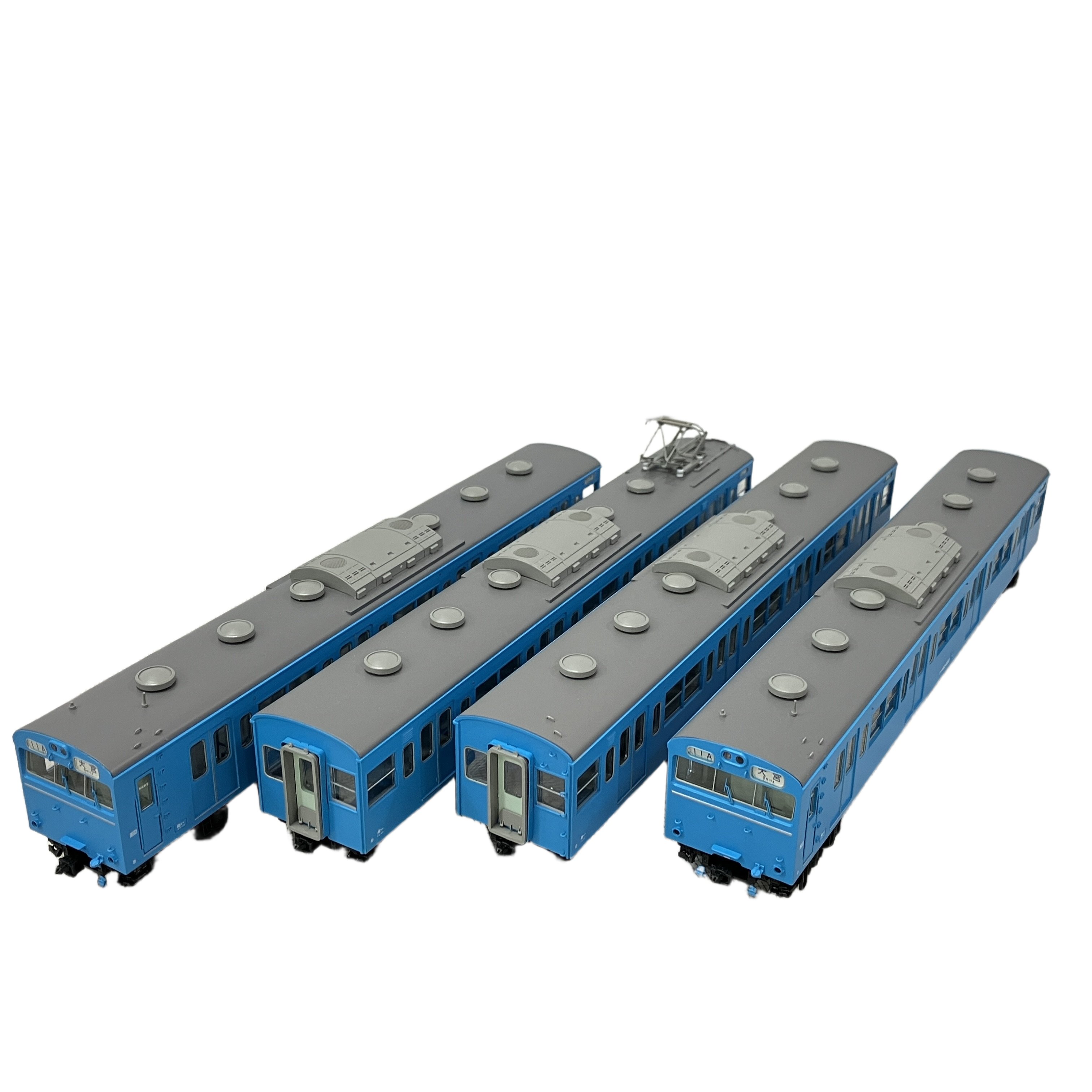 天賞堂 55005 103系通勤型電車 高運転台 4両基本セット HOゲージ 鉄道模型 中古