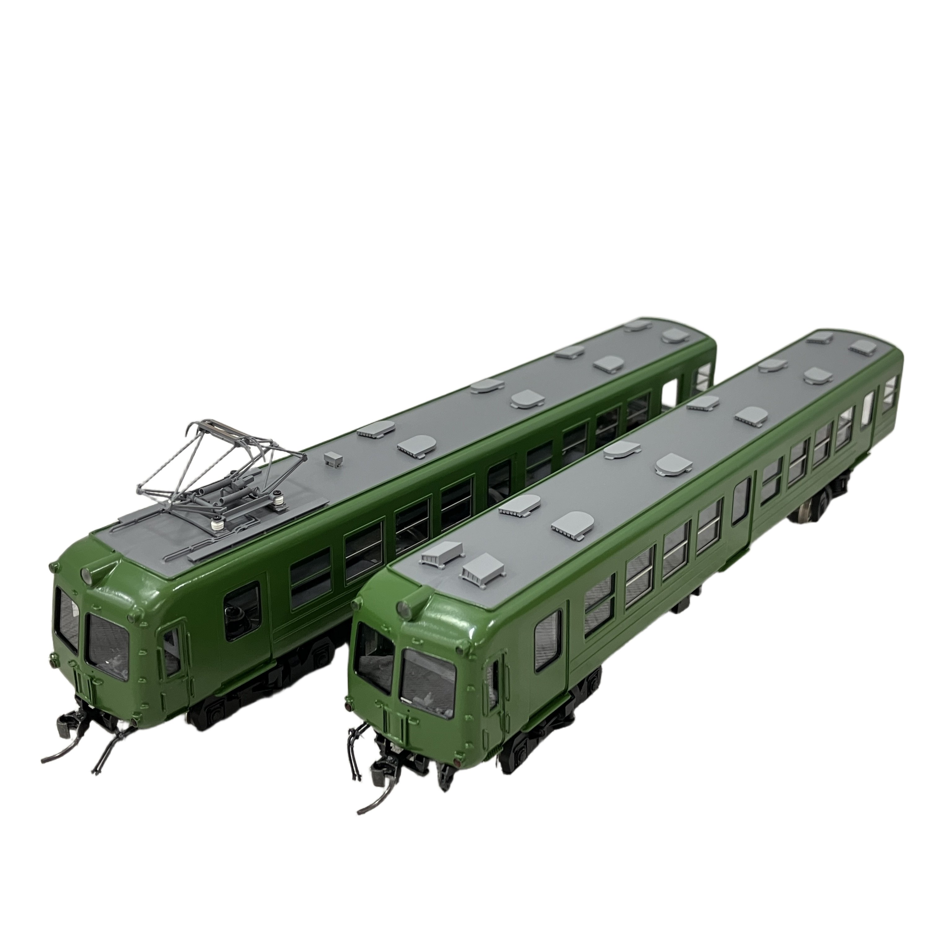 エンドウ 東急 旧5000系 ドア窓大タイプ 2両セット HOゲージ 鉄道模型 中古