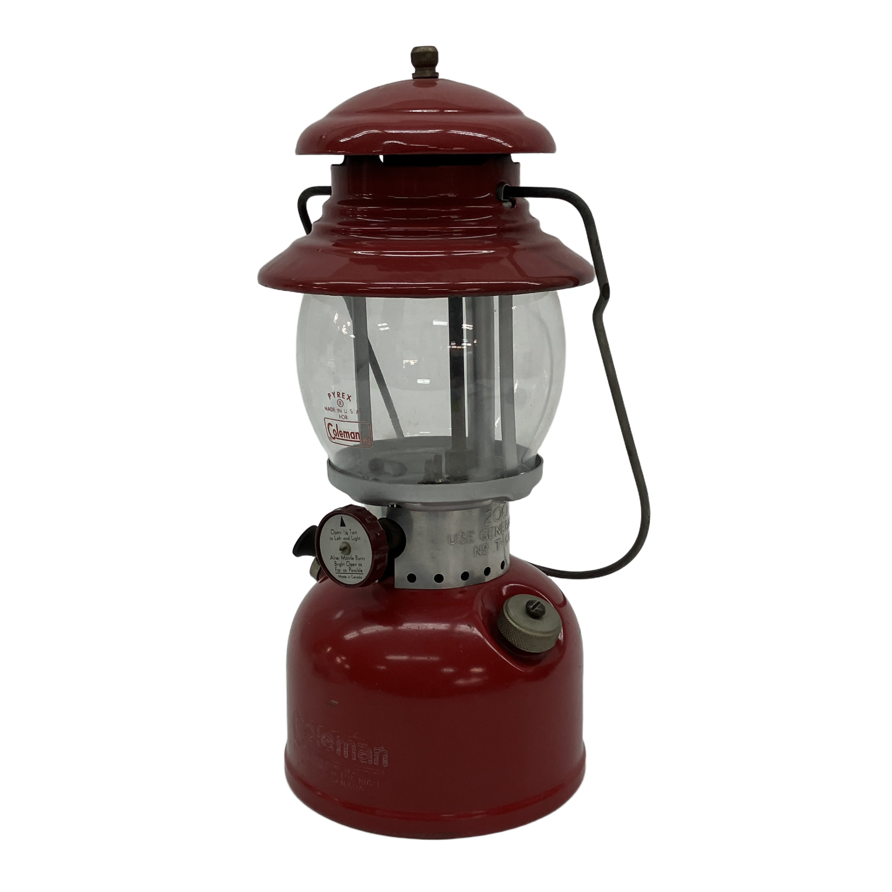 Coleman T-66 200 ランタン カナダモデル ガソリンランタン キャンプ アウトドア コールマン 中古