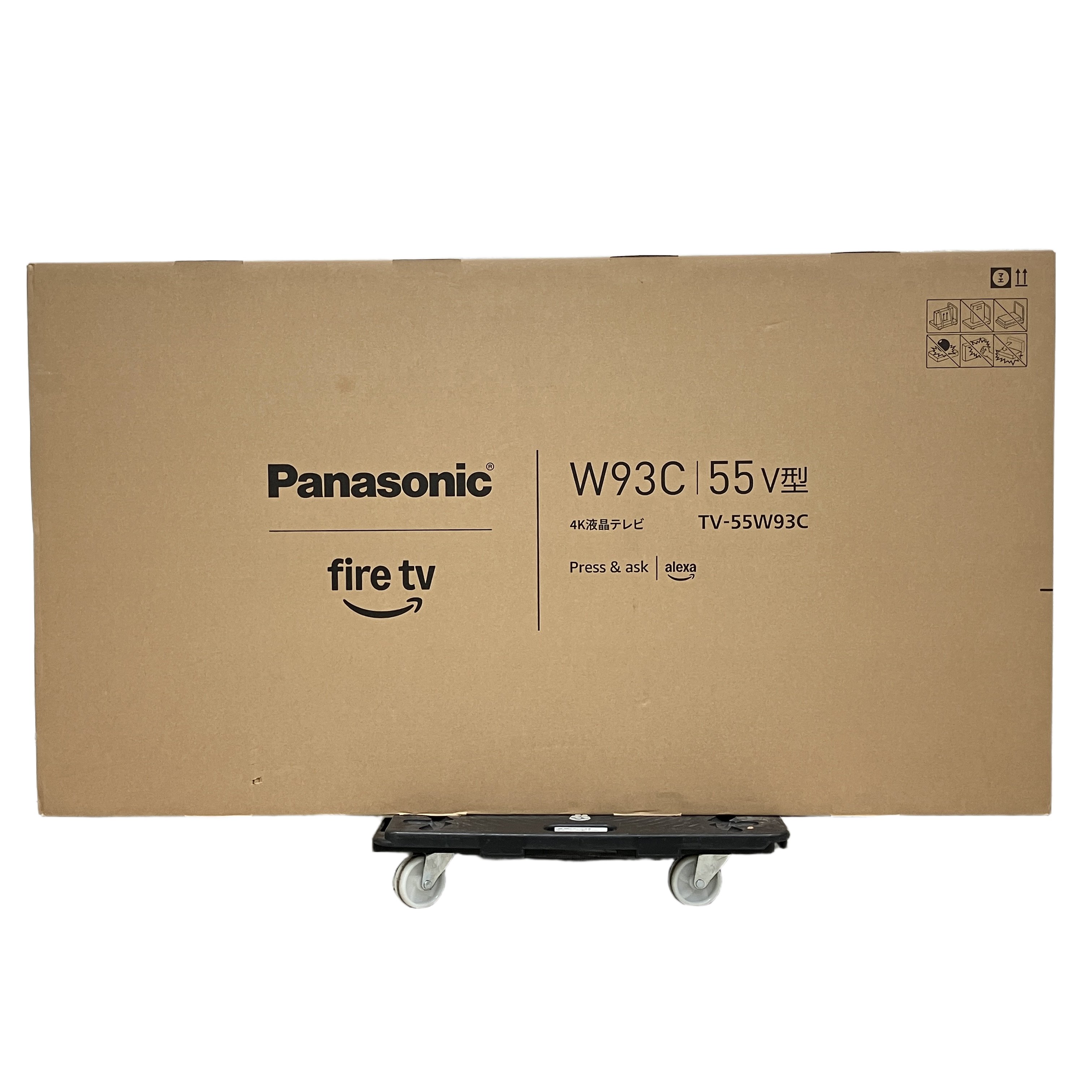 Panasonic TV-55W93C 4K液晶テレビ VIERA fire TV W93C 55V型 Mini LEDバックライト パナソニック ビエラ 家電 未使用