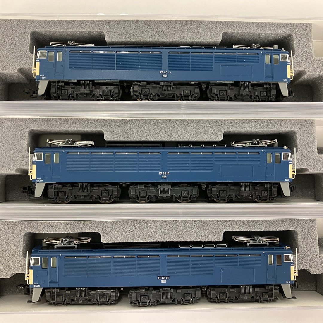 KATO 3085-1 3085-2 3085-3 EF63 電気機関車 3両セット Nゲージ 中古