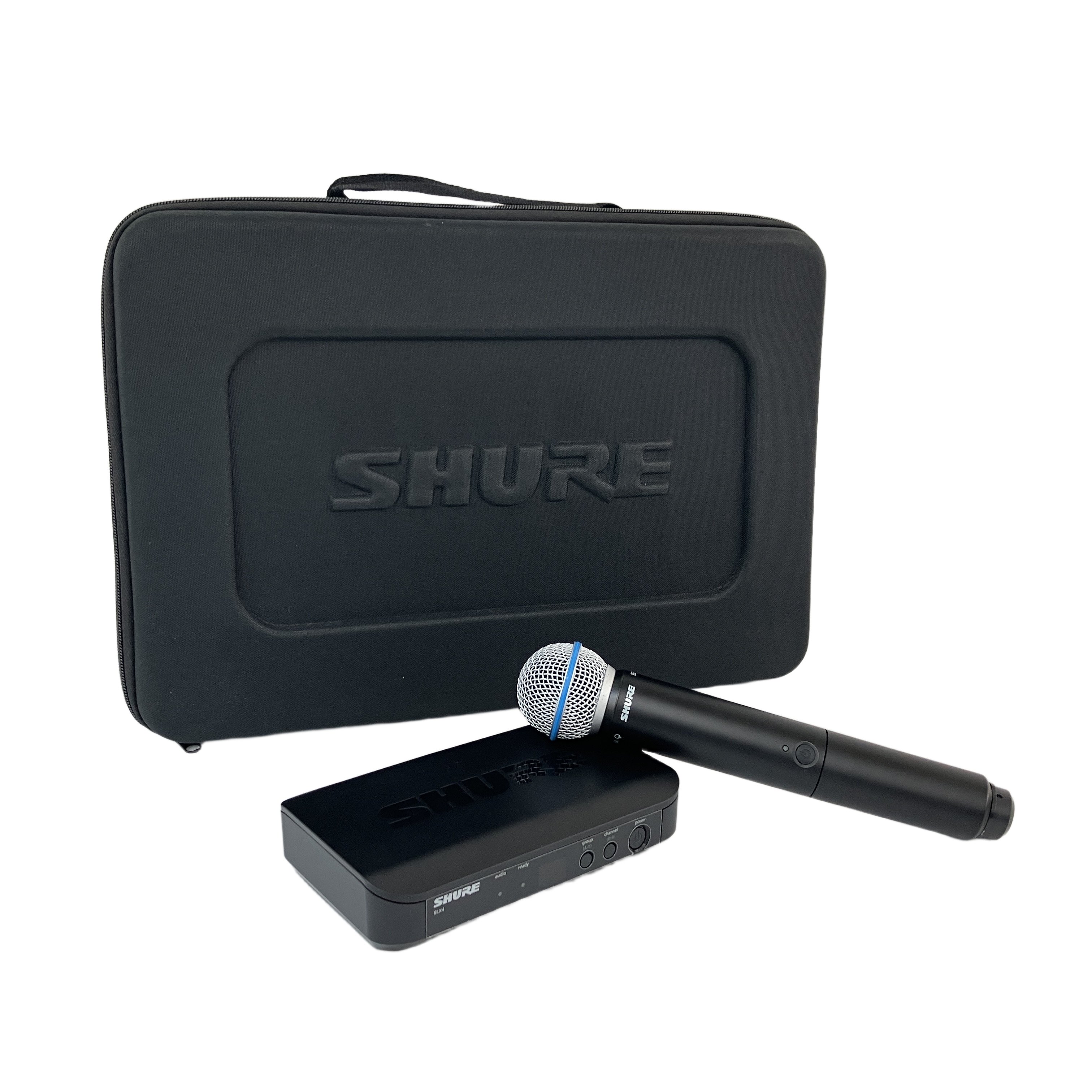 SHURE BLX4 JB ワイヤレス受信機 マイク付き 中古