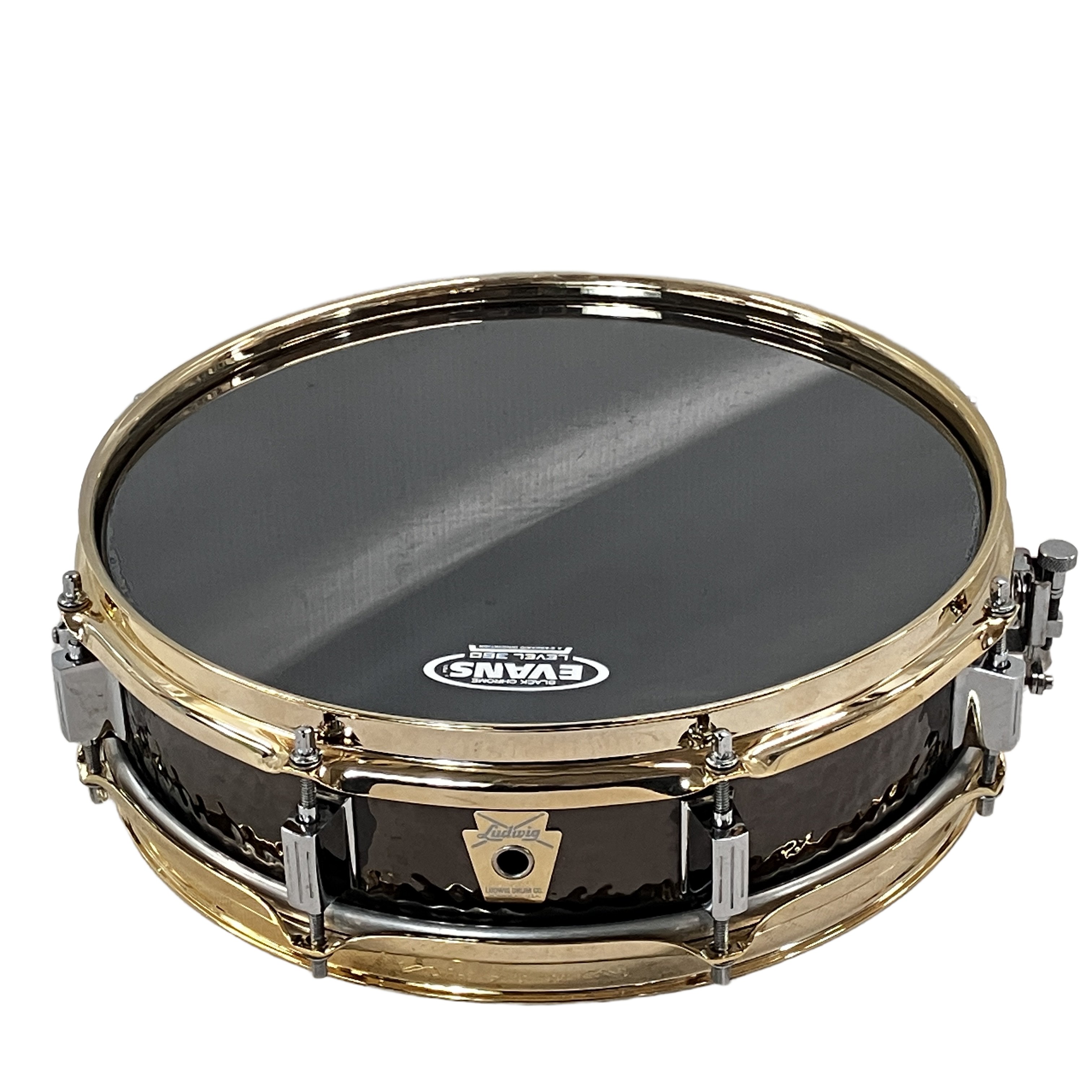Ludwig DRUM MONROE NC USA スネア Pearl フープ EVANS ヘッド ピッコロ ラディック 中古