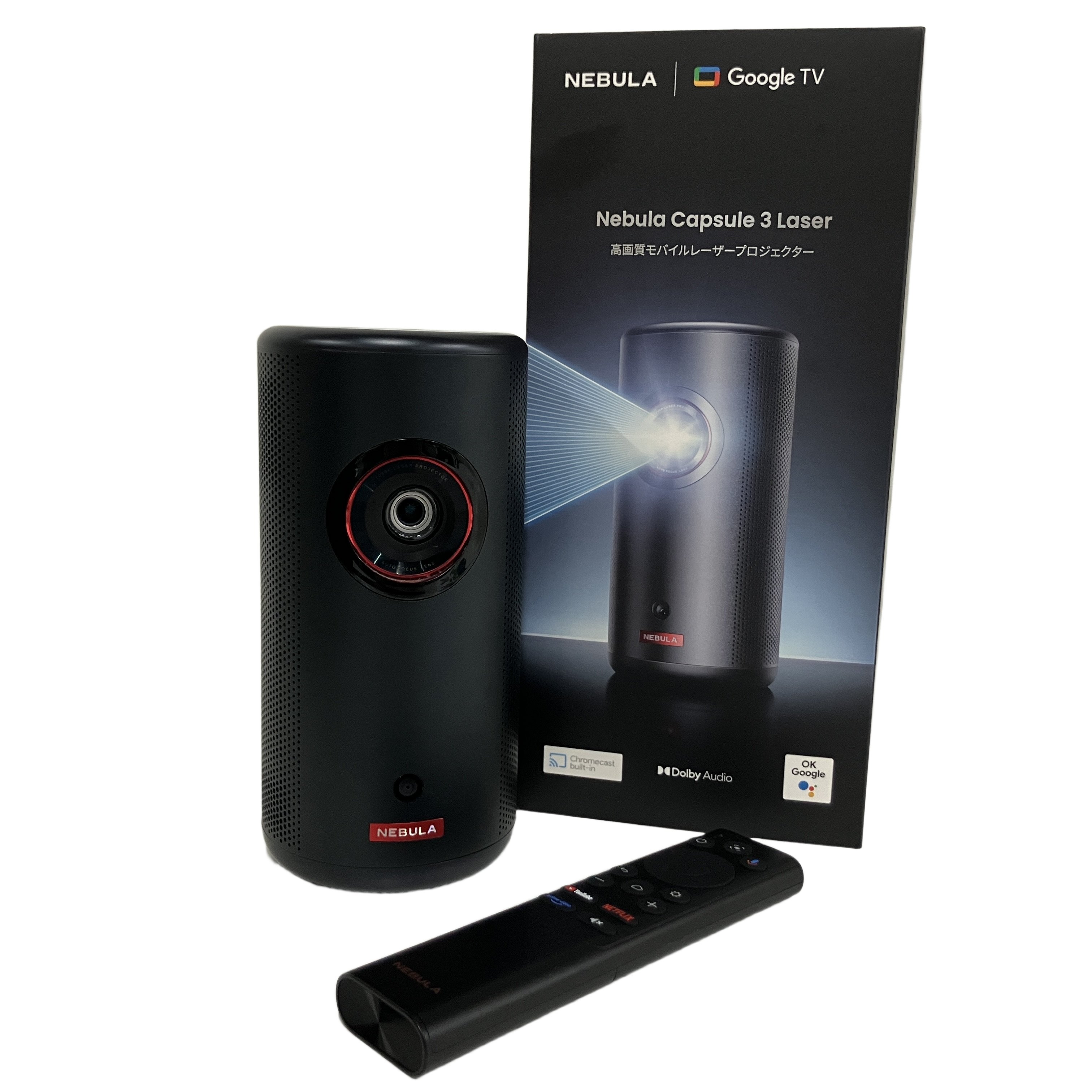 Anker Nebula Capsule 3 D2426 モバイルプロジェクター 2024年製 中古