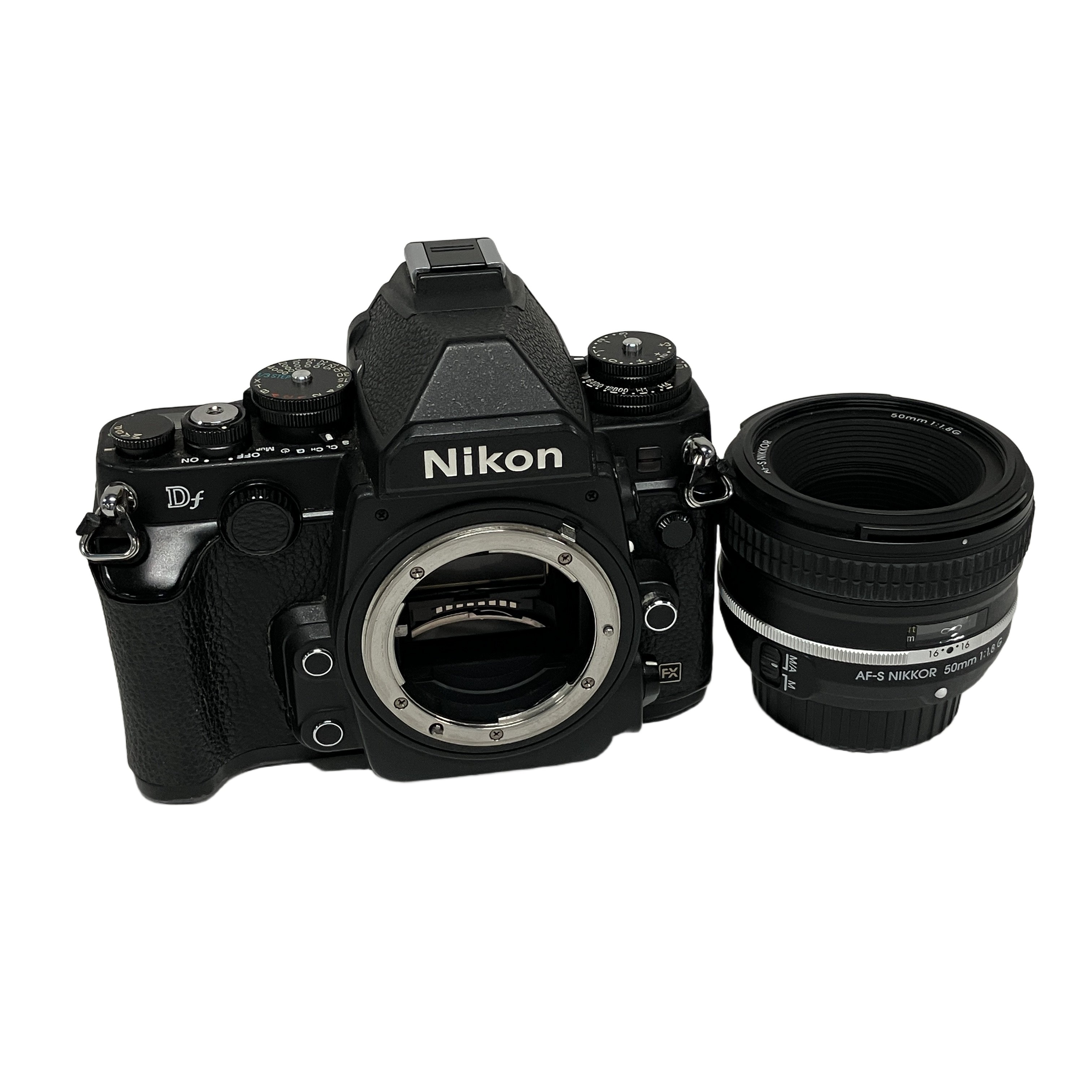 Nikon FX Df ボディ AF-S NIKKOR 50mm 1:1.8 G 単焦点 レンズ キット デジタル 一眼 レフ カメラ Fマウント ニコン 撮影 中古