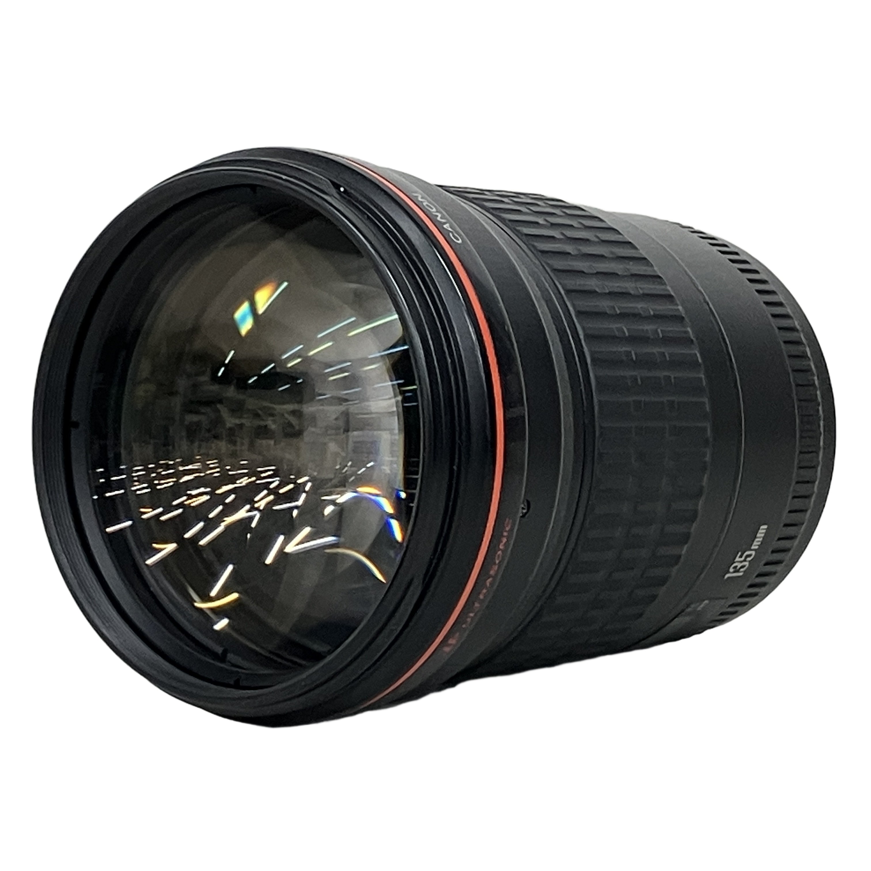 Canon LENS EF 135mm 1:2 L ULTRASONIC 単焦点 カメラ レンズ キヤノン 中古