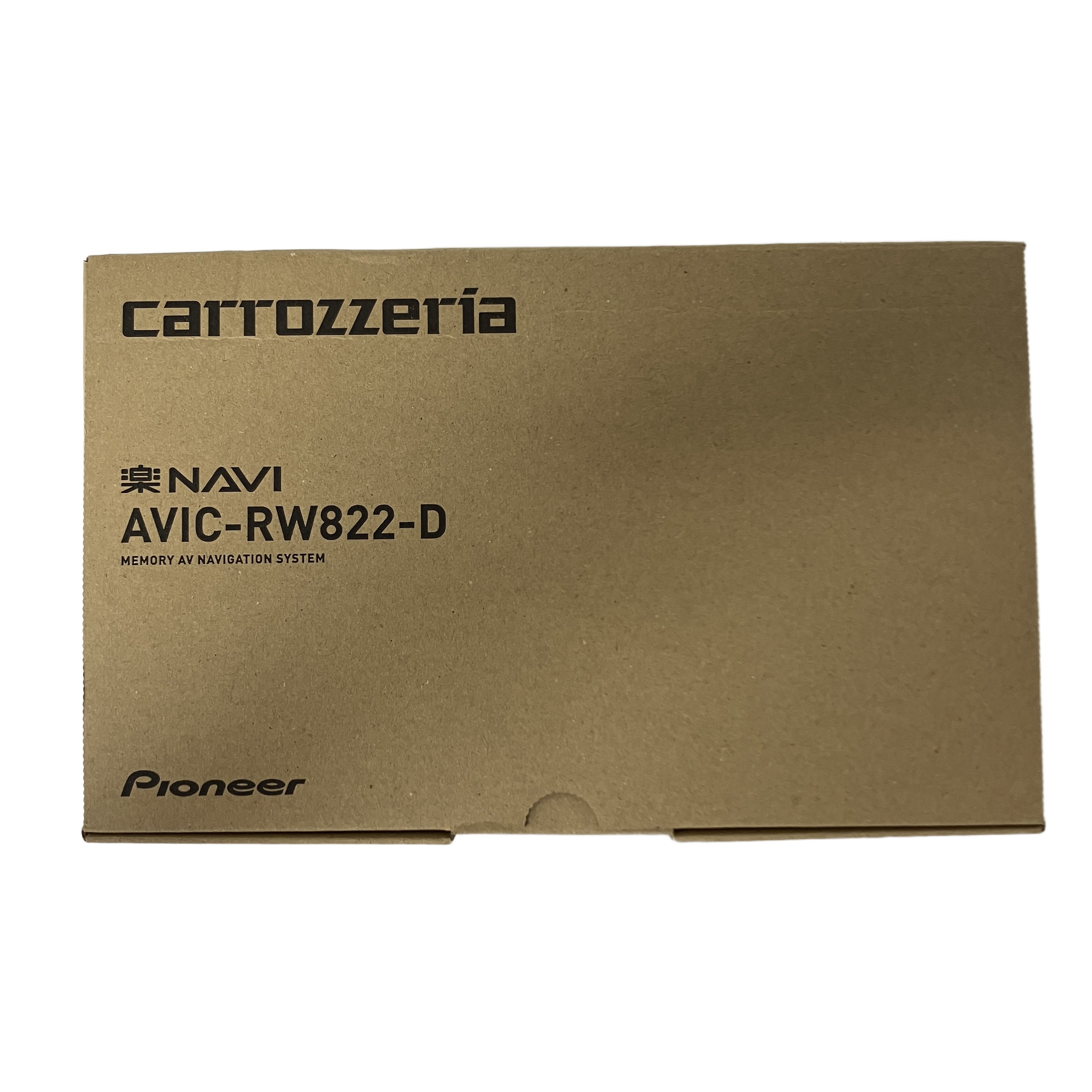 Pioneer パイオニア AVIC-RW822-D カロッツェリア カーナビゲーション 楽ナビ 未使用